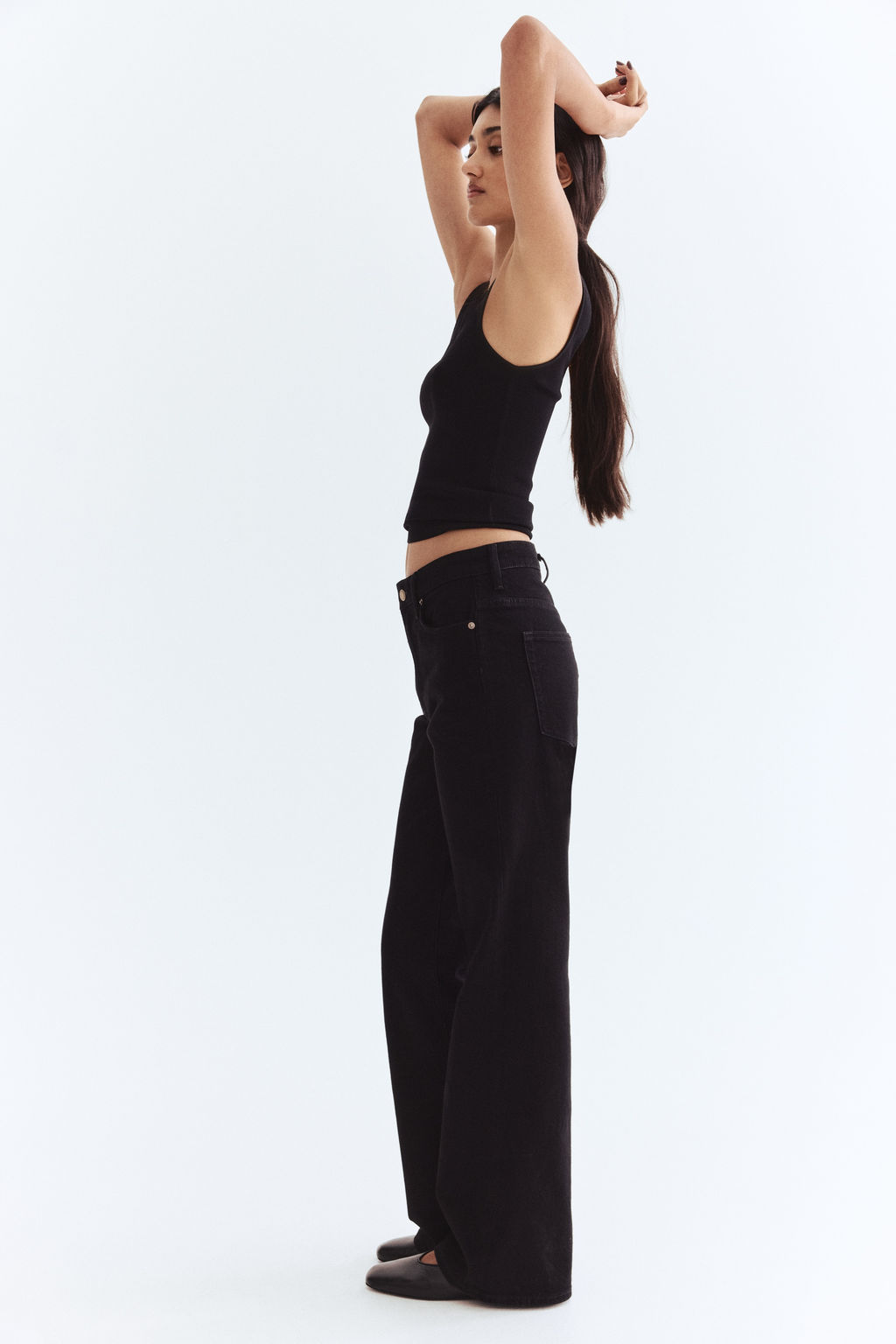 Bootcut High Jeans - H&m фото 7