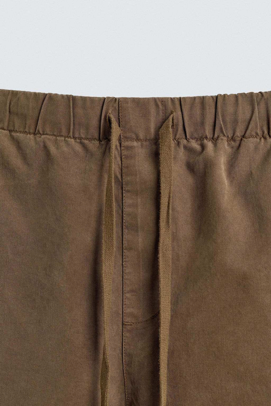 LYOCELL-COTTON RELAXED FIT BERMUDA SHORTS - Zara фото 9