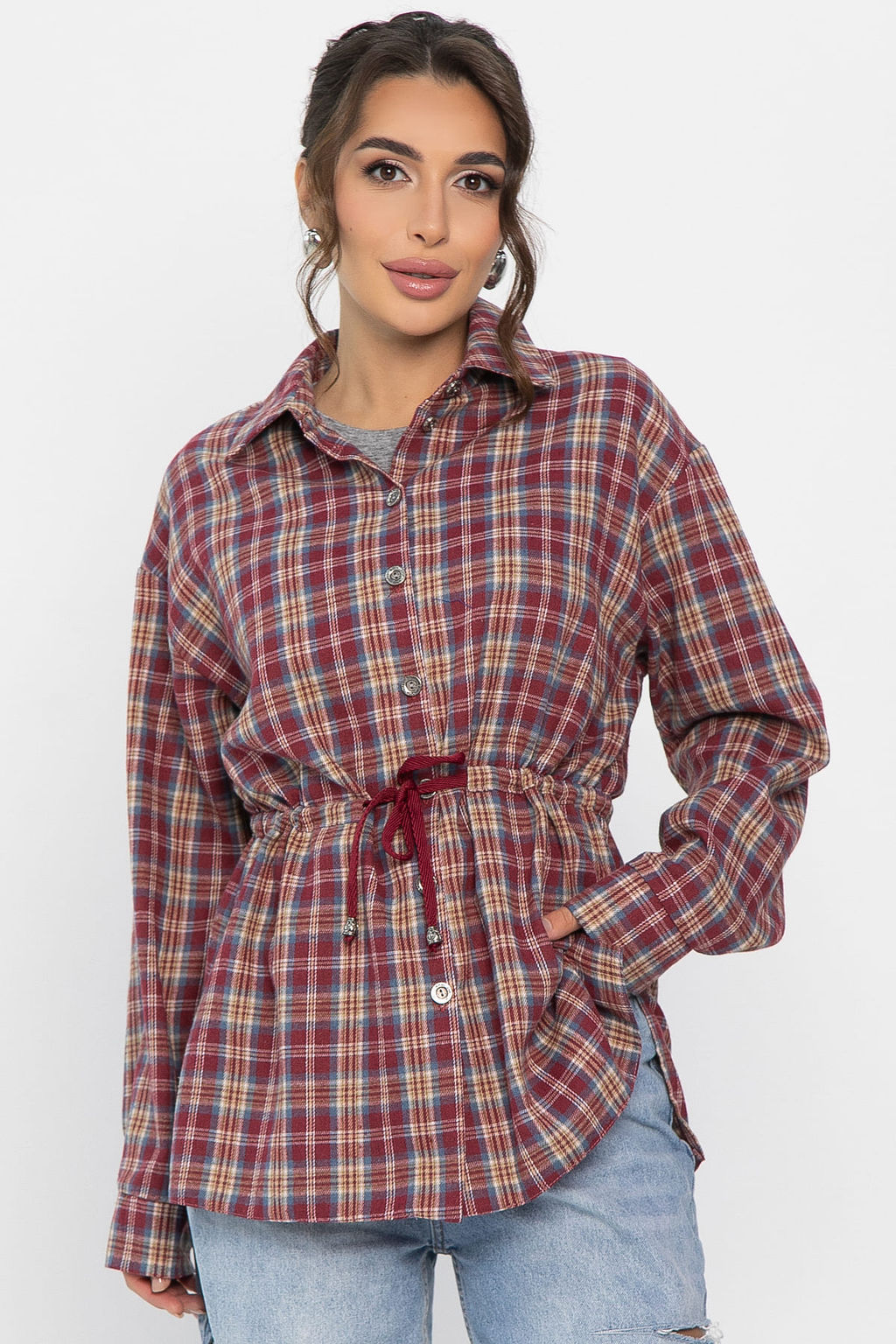 Рубашка хлопковая Джанет - Lt collection фото 15