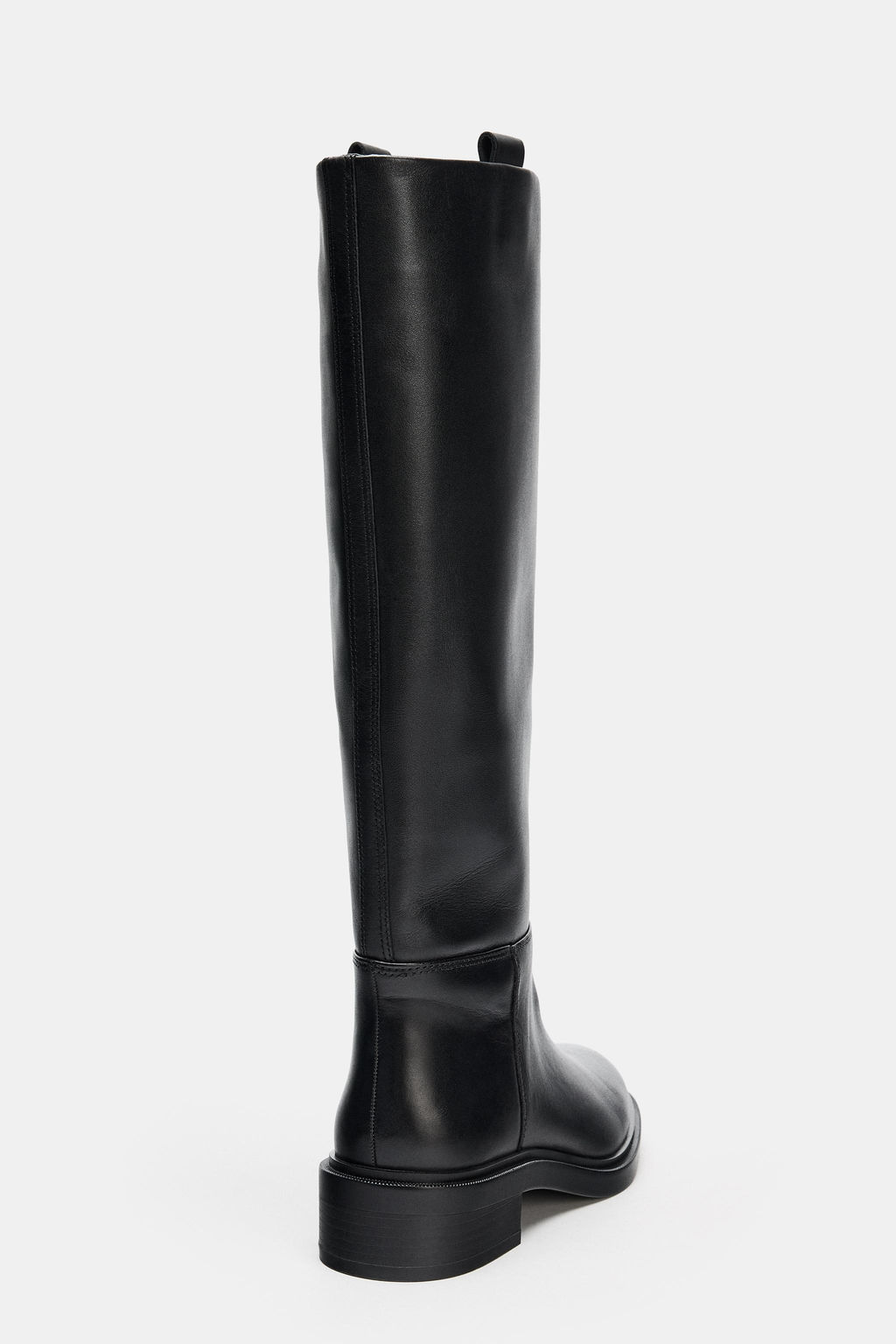 LEATHER RIDING BOOT - Zara фото 4