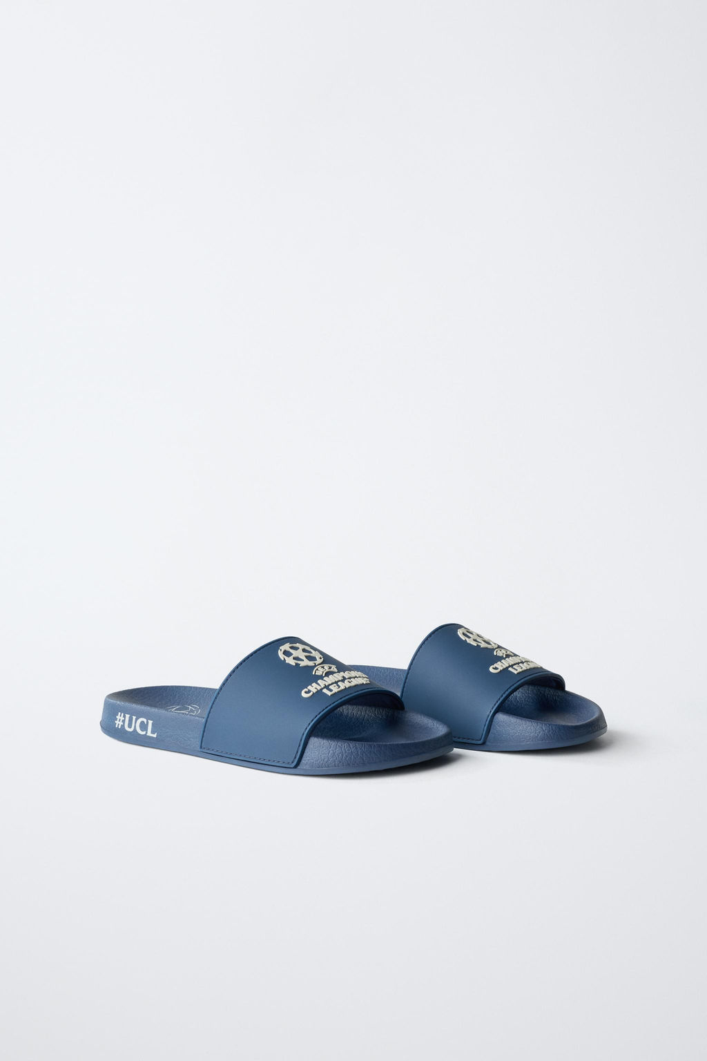 UEFA CHAMPIONS LEAGUE ® SLIDE SANDALS - Zara фото 10