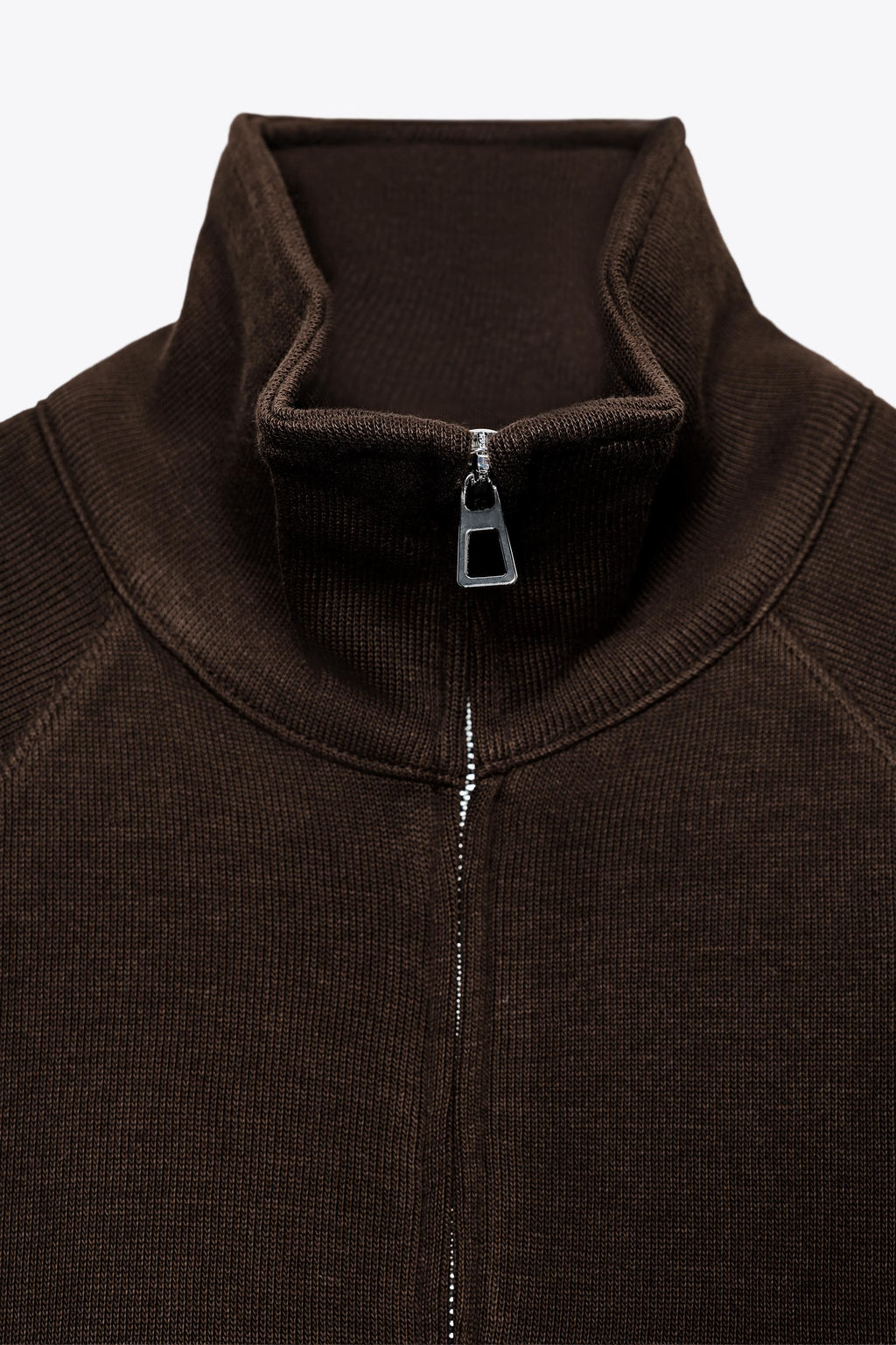 SOFT ZIP-UP SWEATSHIRT - Zara фото 9