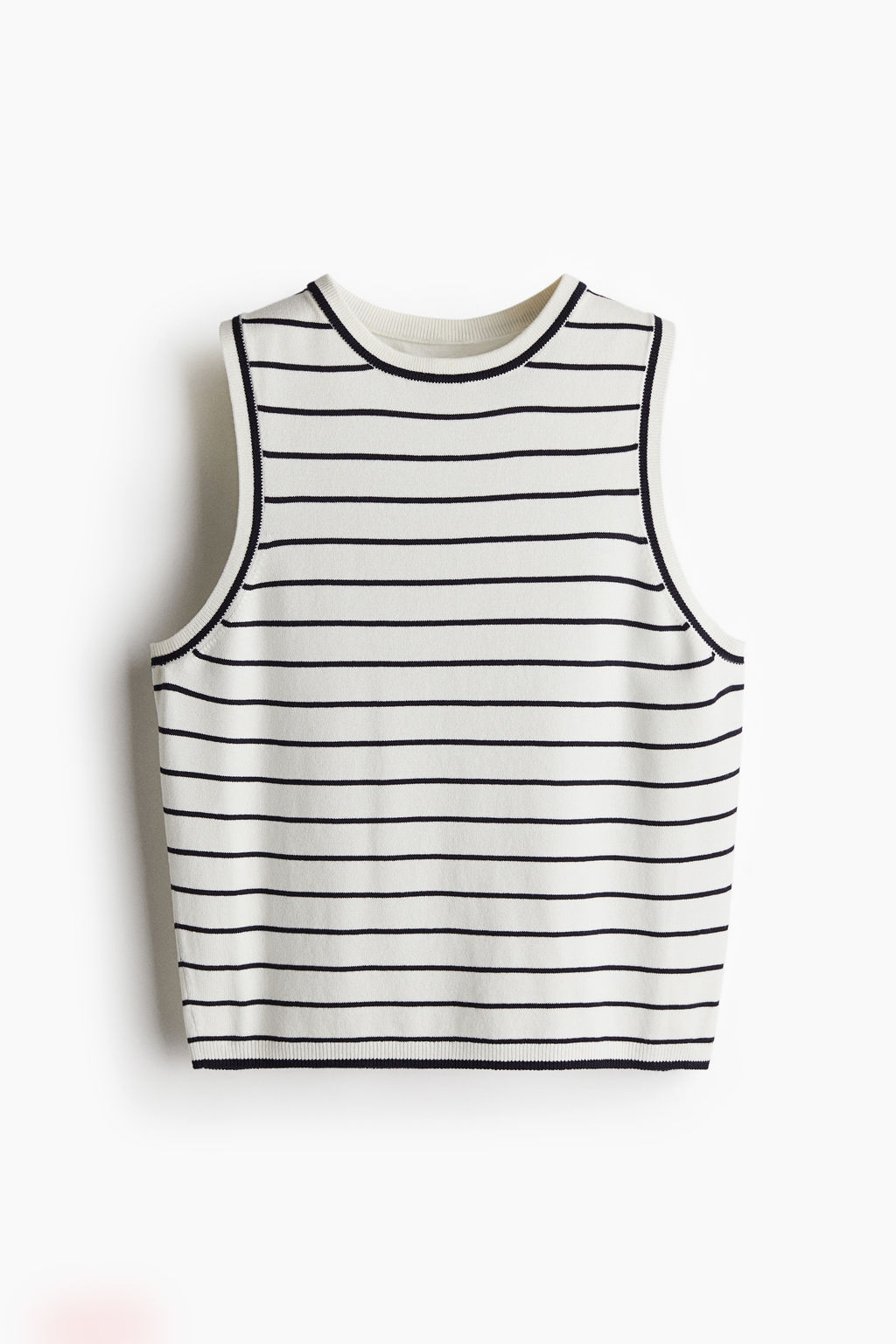 Fine-knit sweater vest - H&m фото 3