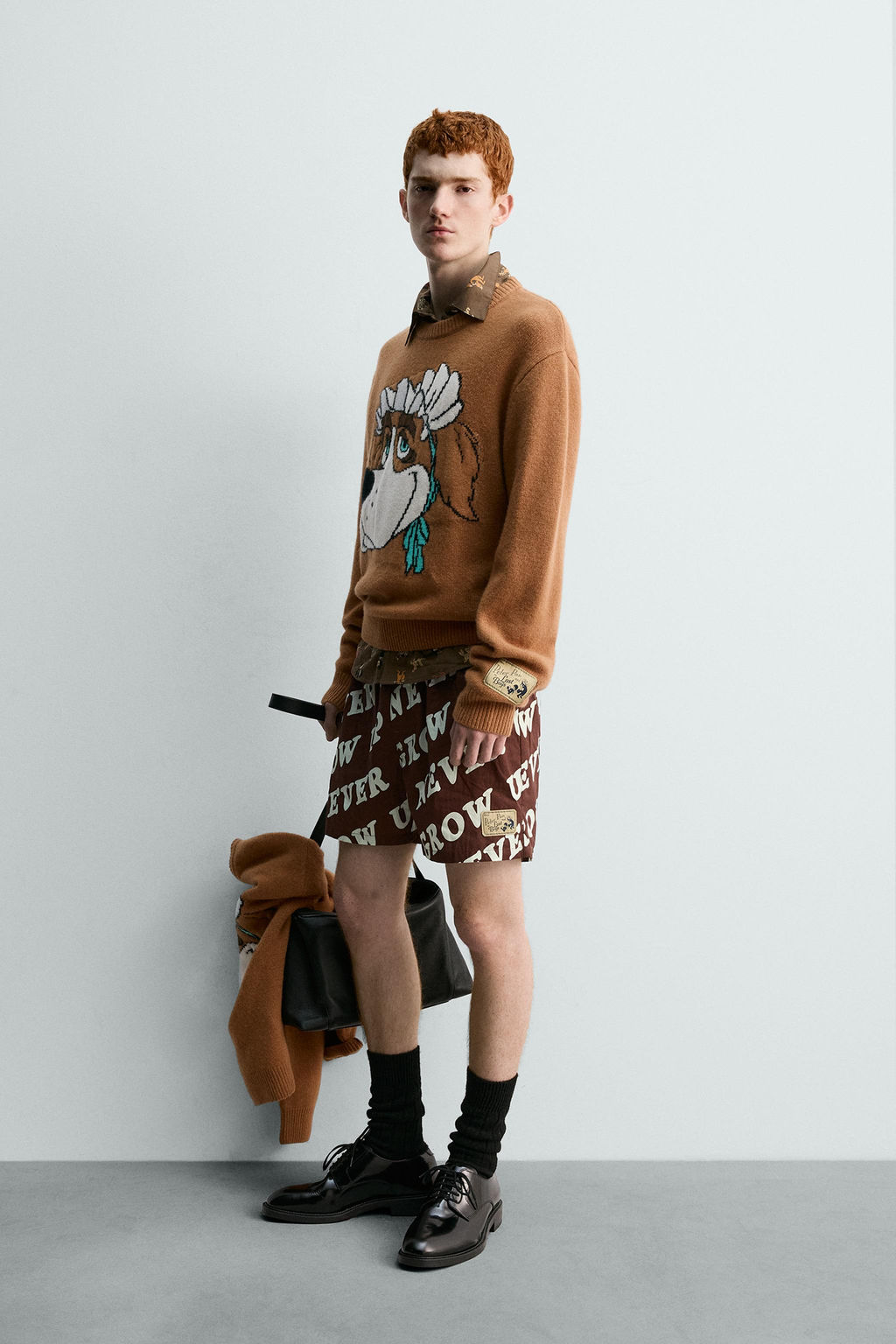 NANA PETER PAN WOOL JUMPER HARRY LAMBERT FOR ZARA X DISNEY