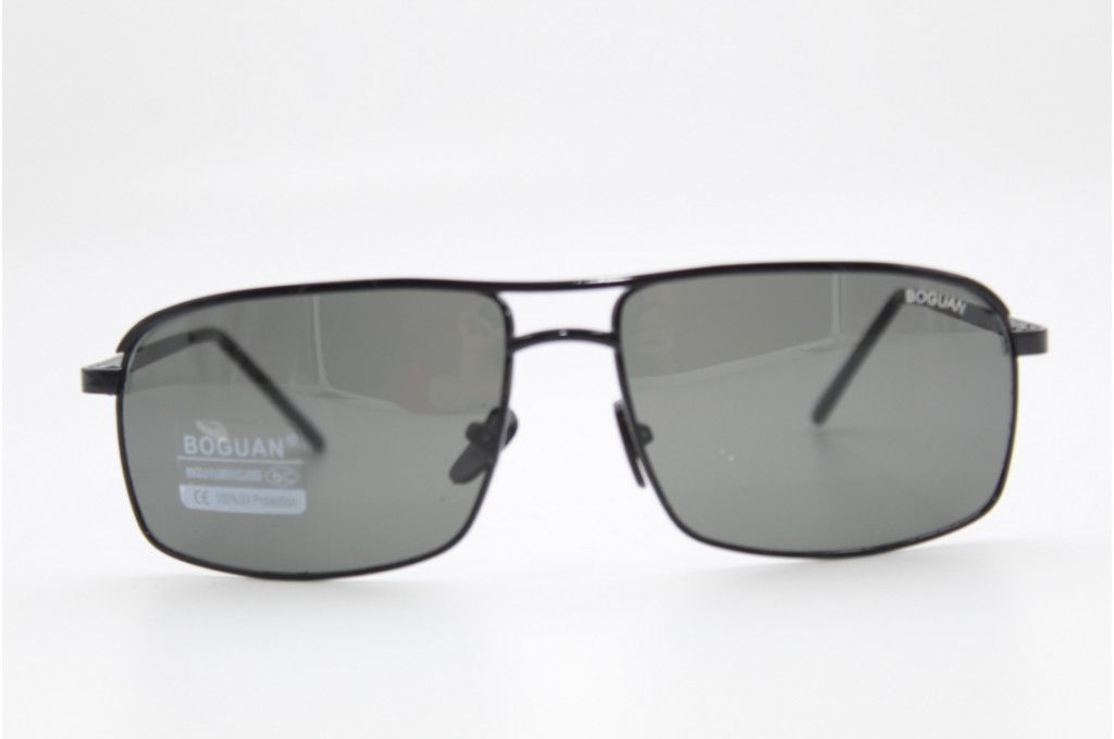 ОЧКИ СОЛНЦЕЗАЩИТНЫЕ BOGUAN СТЕКЛО 9956 черные