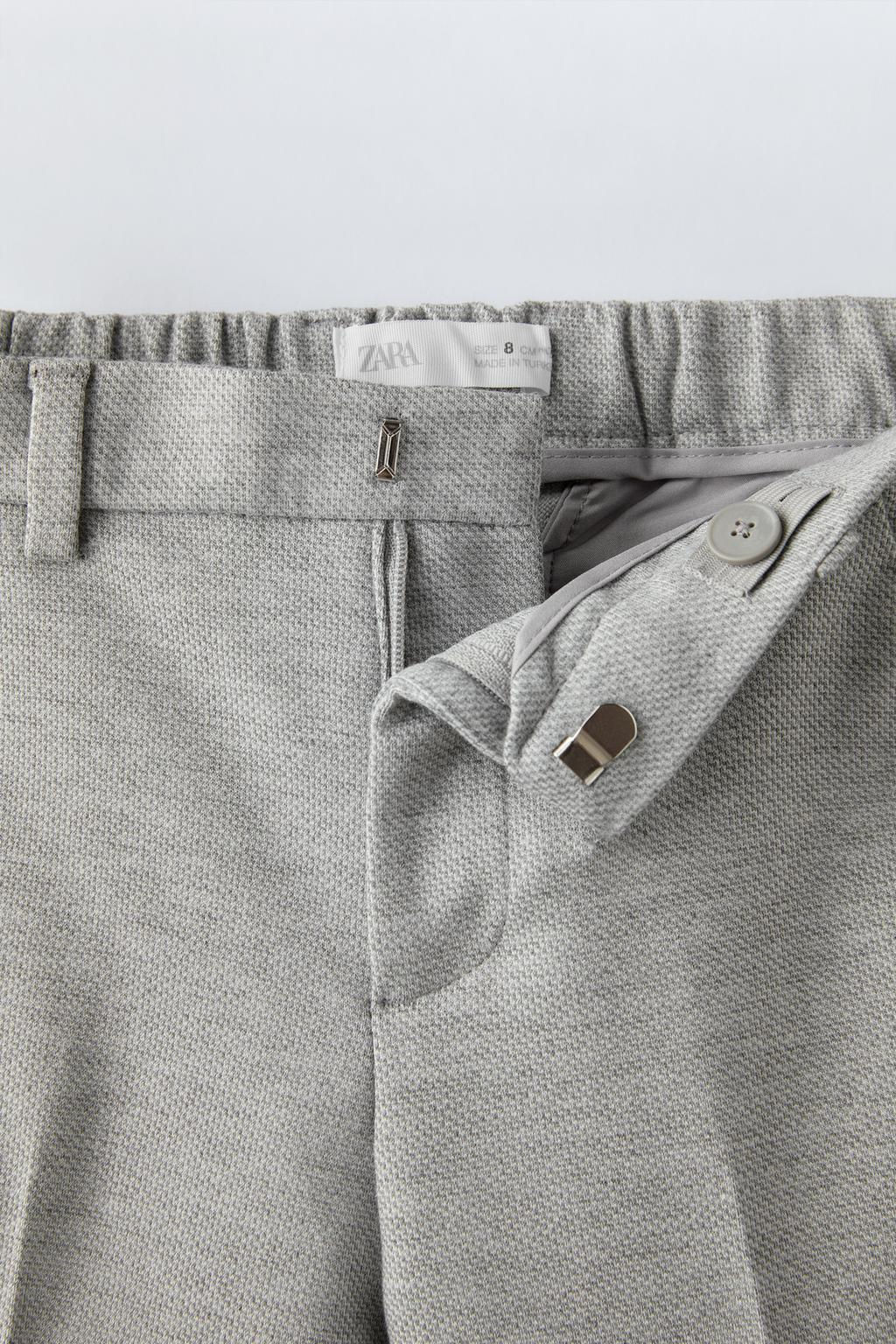 COMFORT SLIM FIT SUIT TROUSERS - Zara фото 3