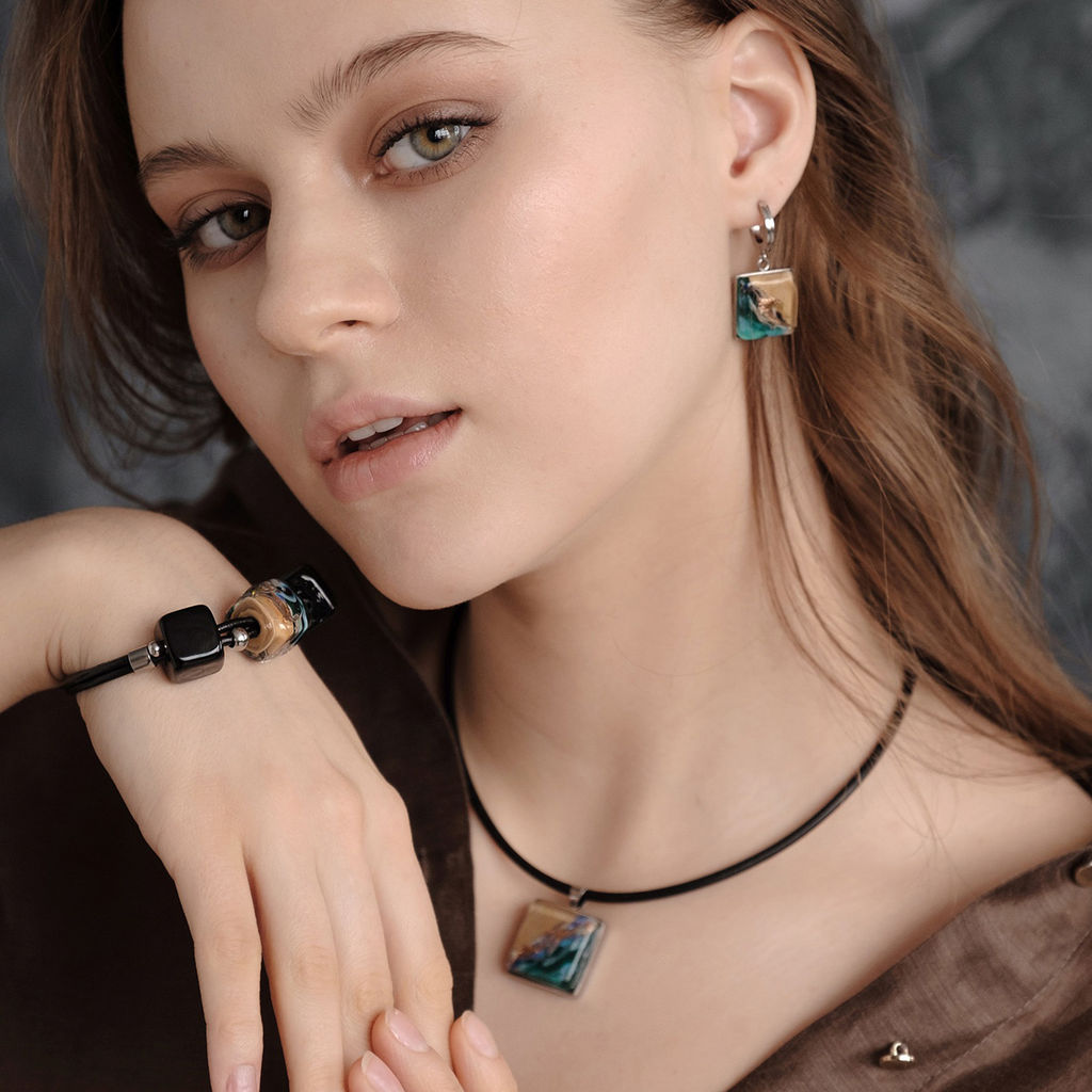 Серьги из муранского стекла BALI LS3297