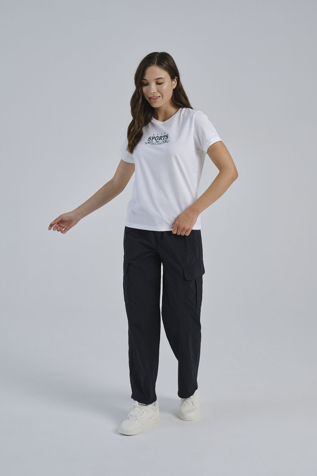 Футболка Белый ATSC SS Tee - Anta фото 2