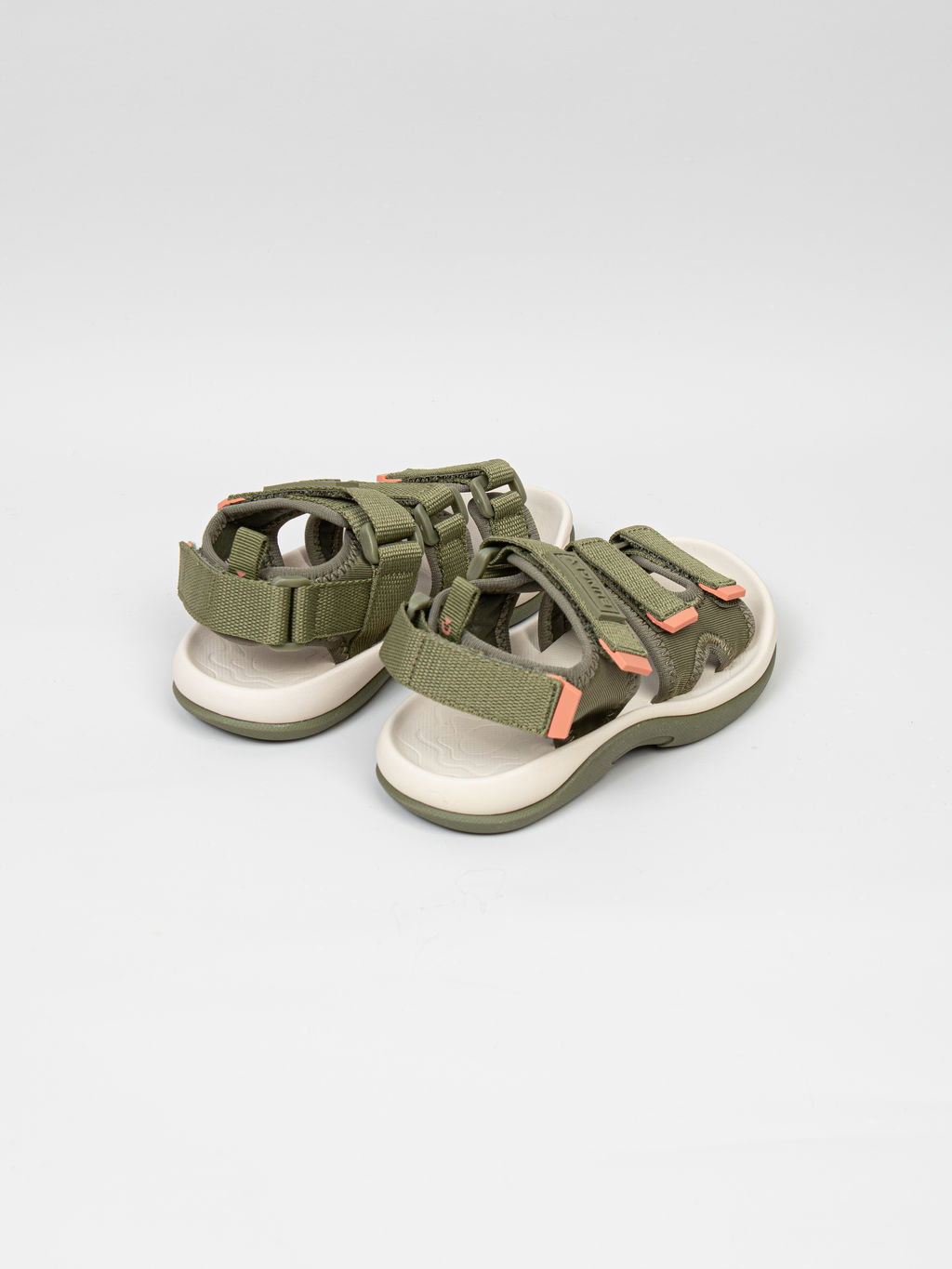 Сандалии "Хаки" на липучке