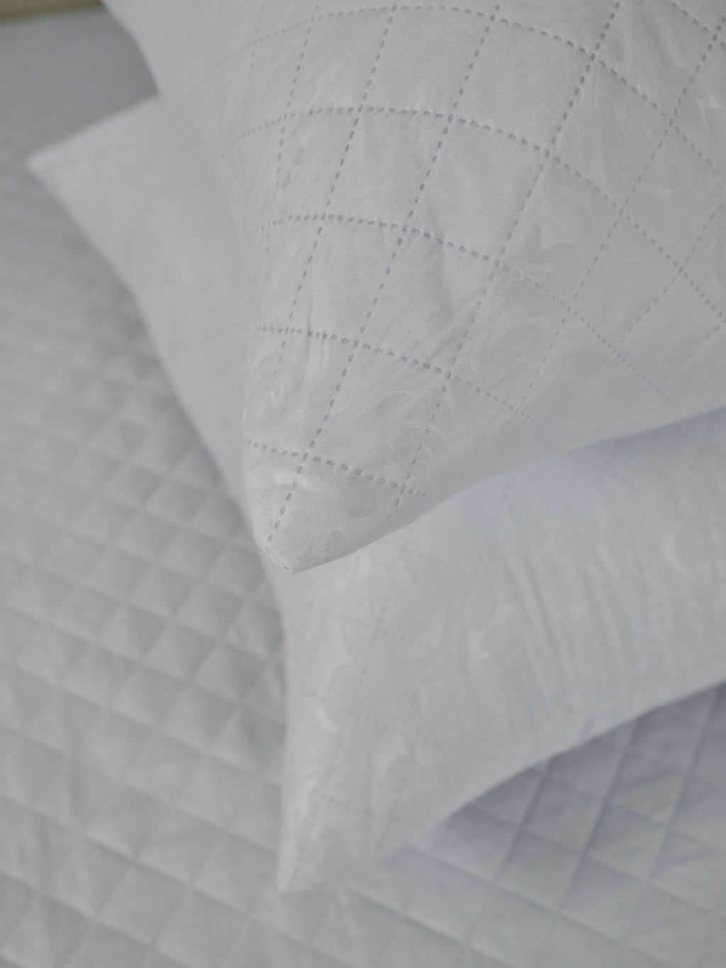 Комплект подушек для сна - Светлый серый 70х70