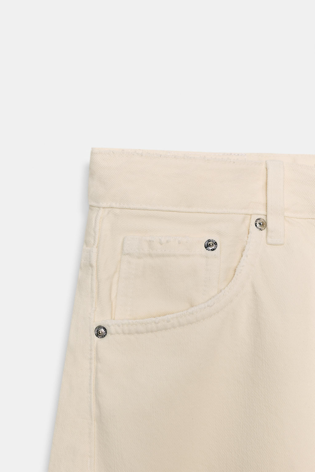 JEANS TRF BAGGY BALLOON TIRO MEDIO / Blanco roto - Zara фото 10