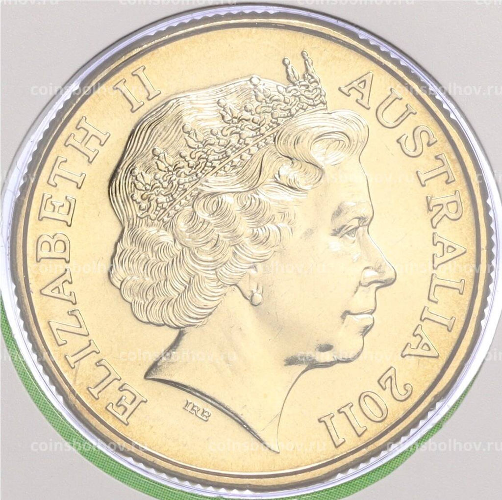 Монета 1 доллар 2011 года Австралия Президентский Кубок  Австралия 2011 (в конверте с почтовой маркой)