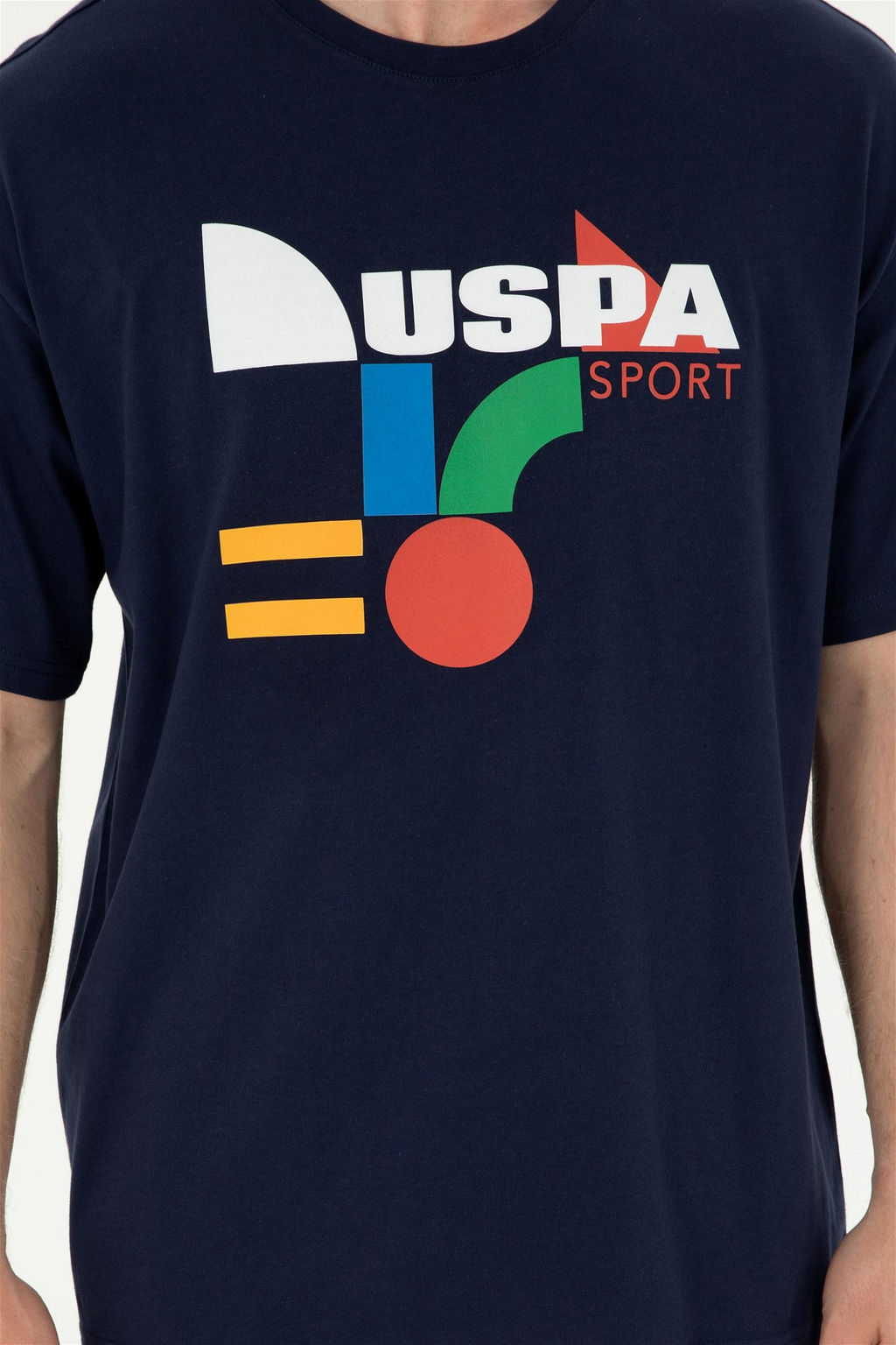 Мужская темно-синяя футболка Неожиданная скидка в корзине - U.s. polo assn фото 6