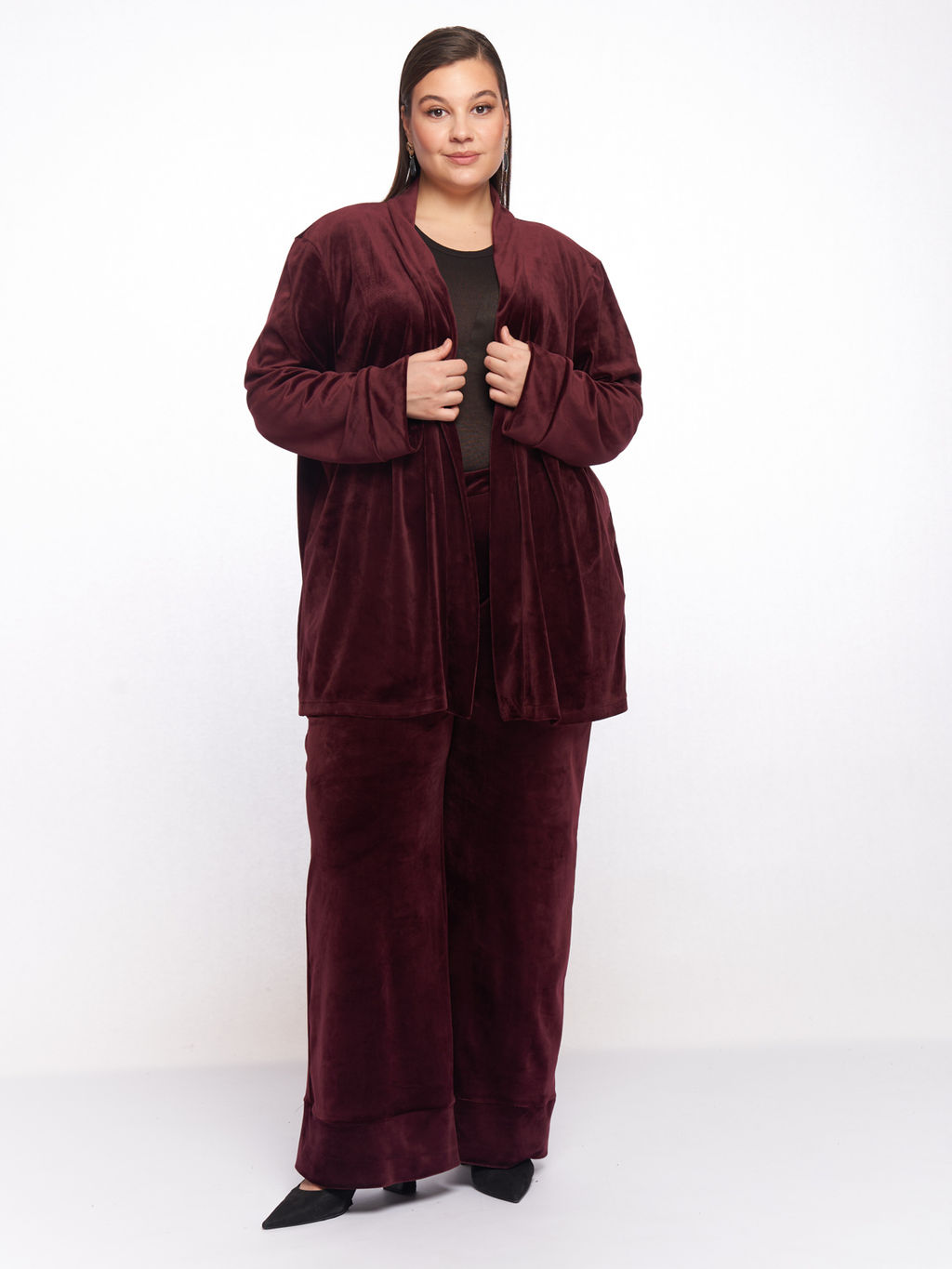 Костюм велюровый KO11311PUR55