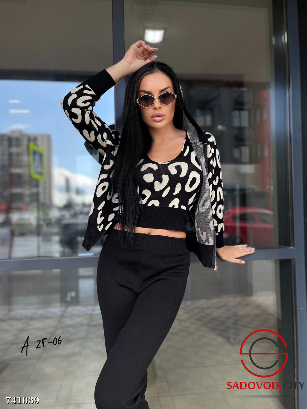 Женский спортивный костюм тройка - Bruno фото 9