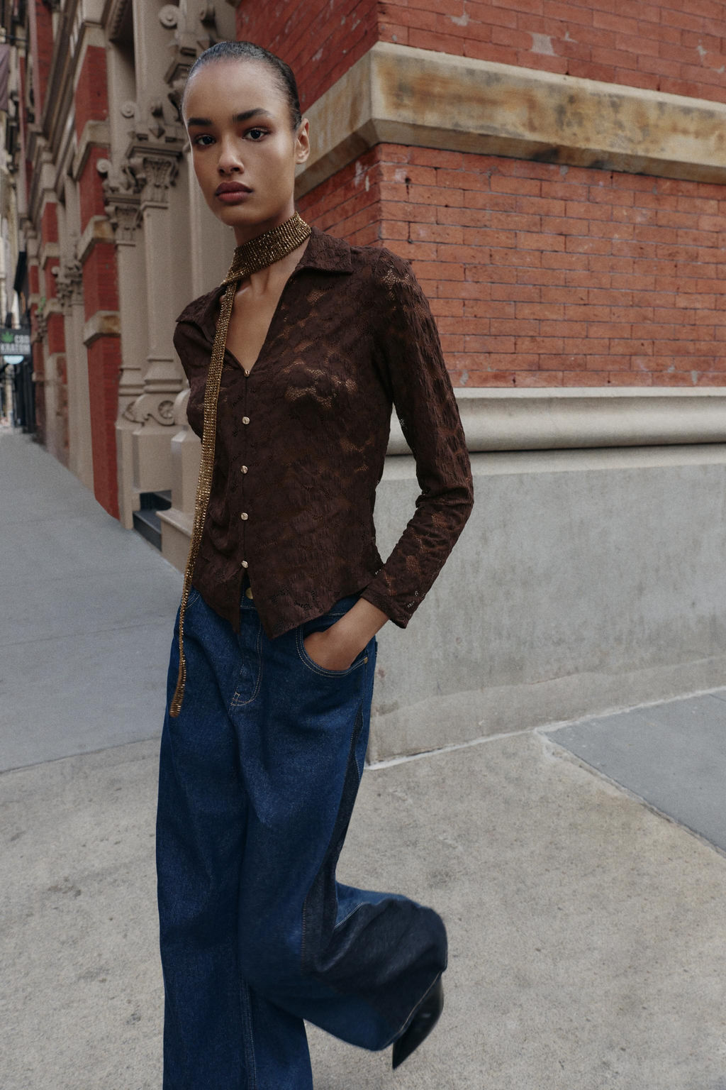 POINTELLE TOP - Zara фото 2