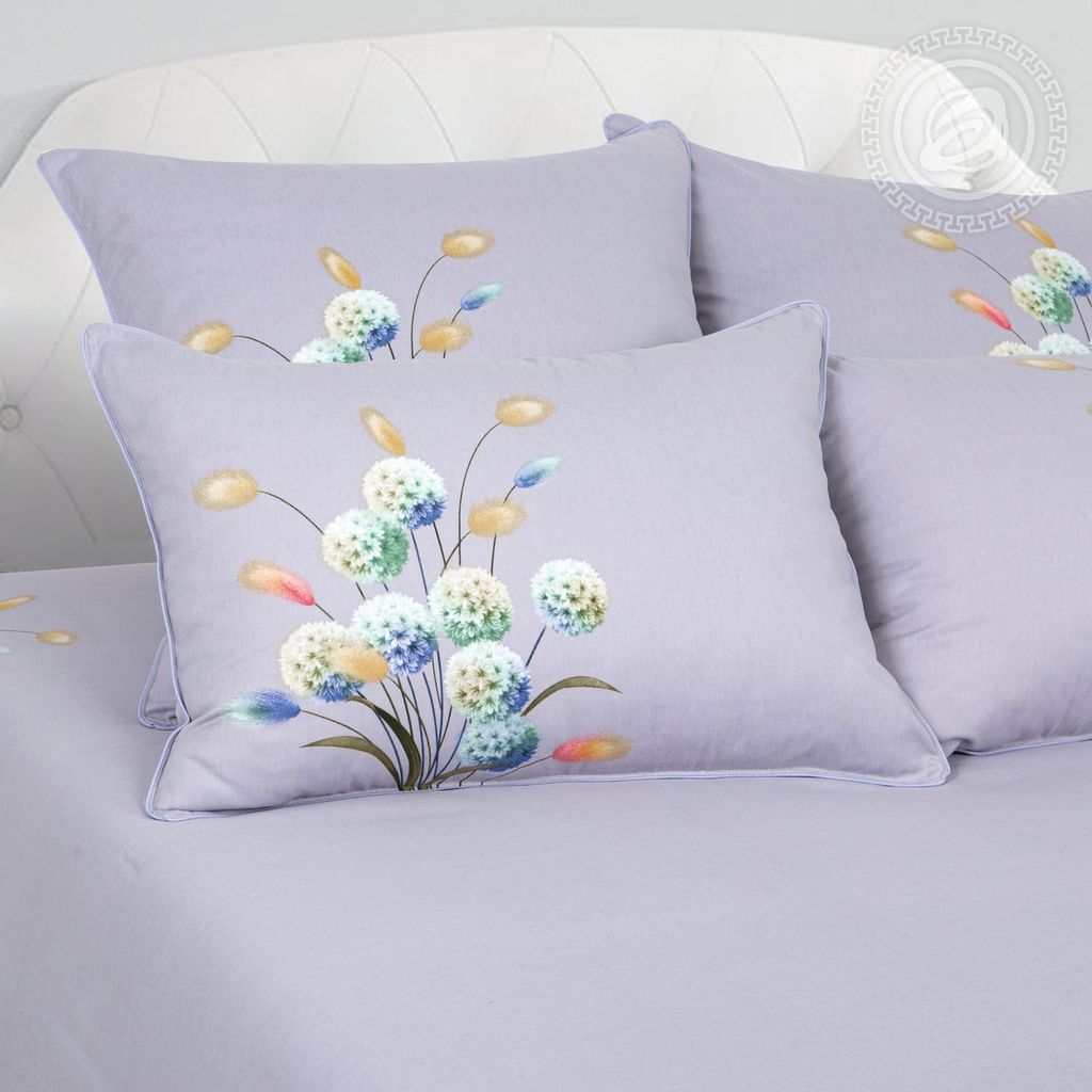 Лусия Евро/Пододеяльник: 1 шт. - 220*200; Простыня: 1 шт. - 240*240; Наволочка: 2 шт. - 70*70; Наволочка: 2 шт. - 50*70; Велюр