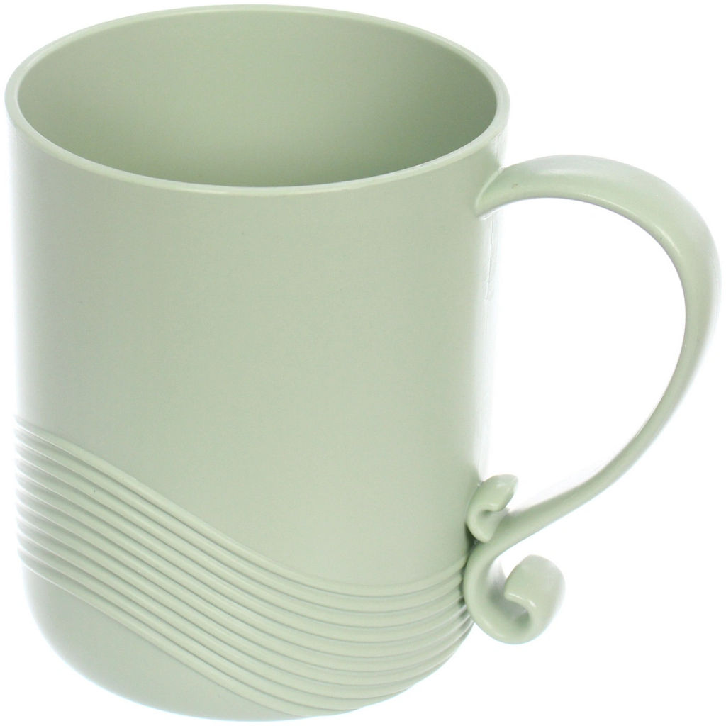 Цена за 2 шт. Кружка пластиковая 520мл "Волна", микс цветов