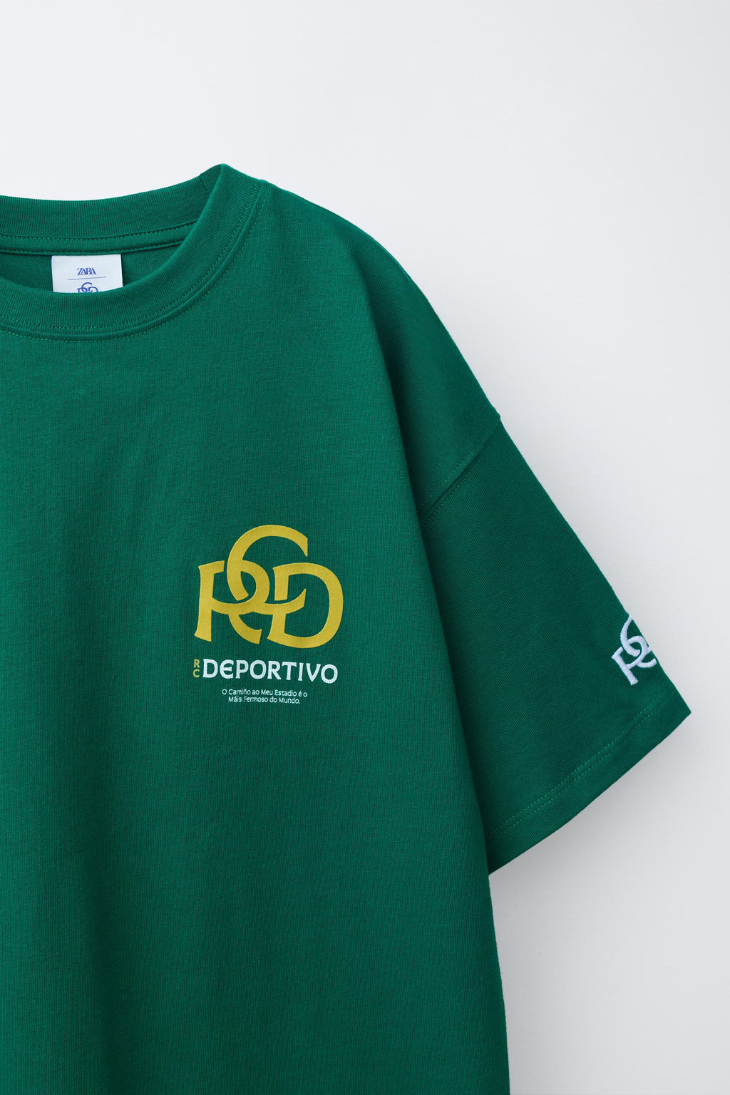 CAMISETA ESTAMPADO RC DEPORTIVO DE A CORU?A / Verde