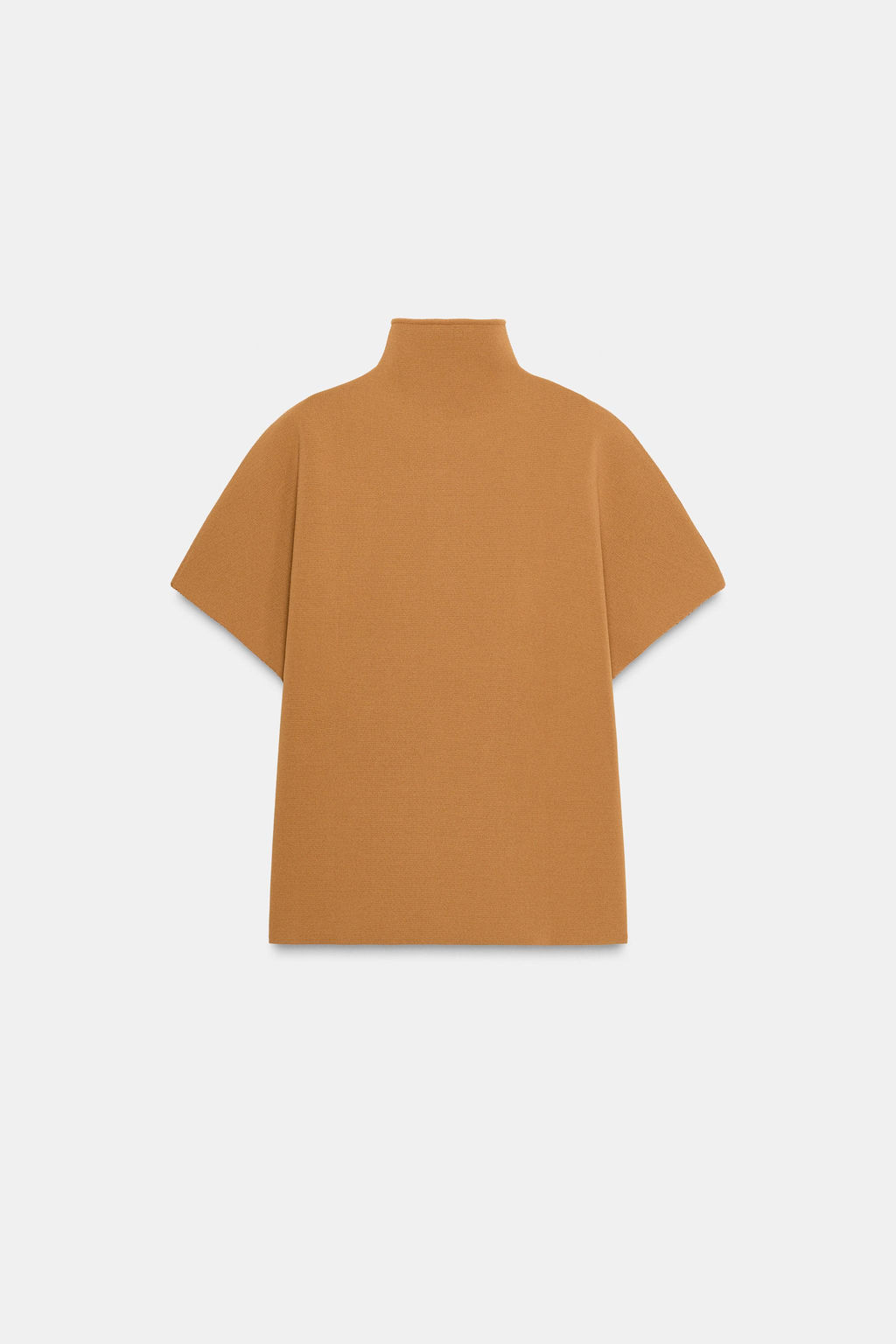 ZIPPERED KNIT CAPE TOP - Zara фото 8