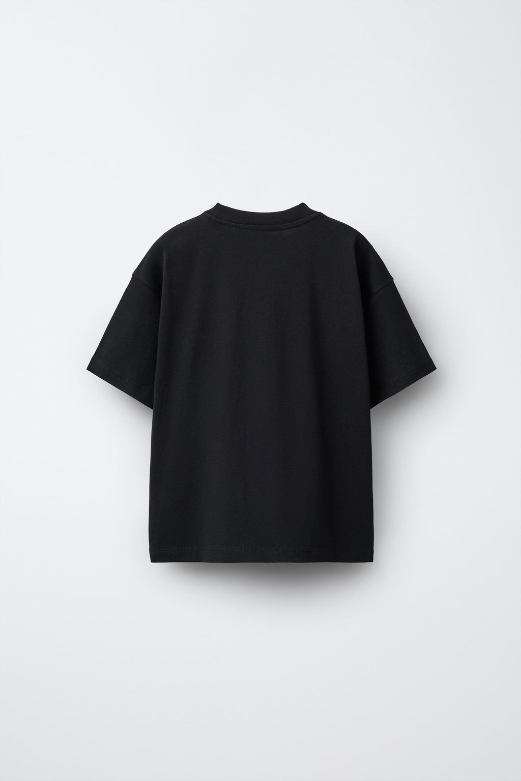 CAMISETA TEXTO CUERDA / Negro - Zara фото 2