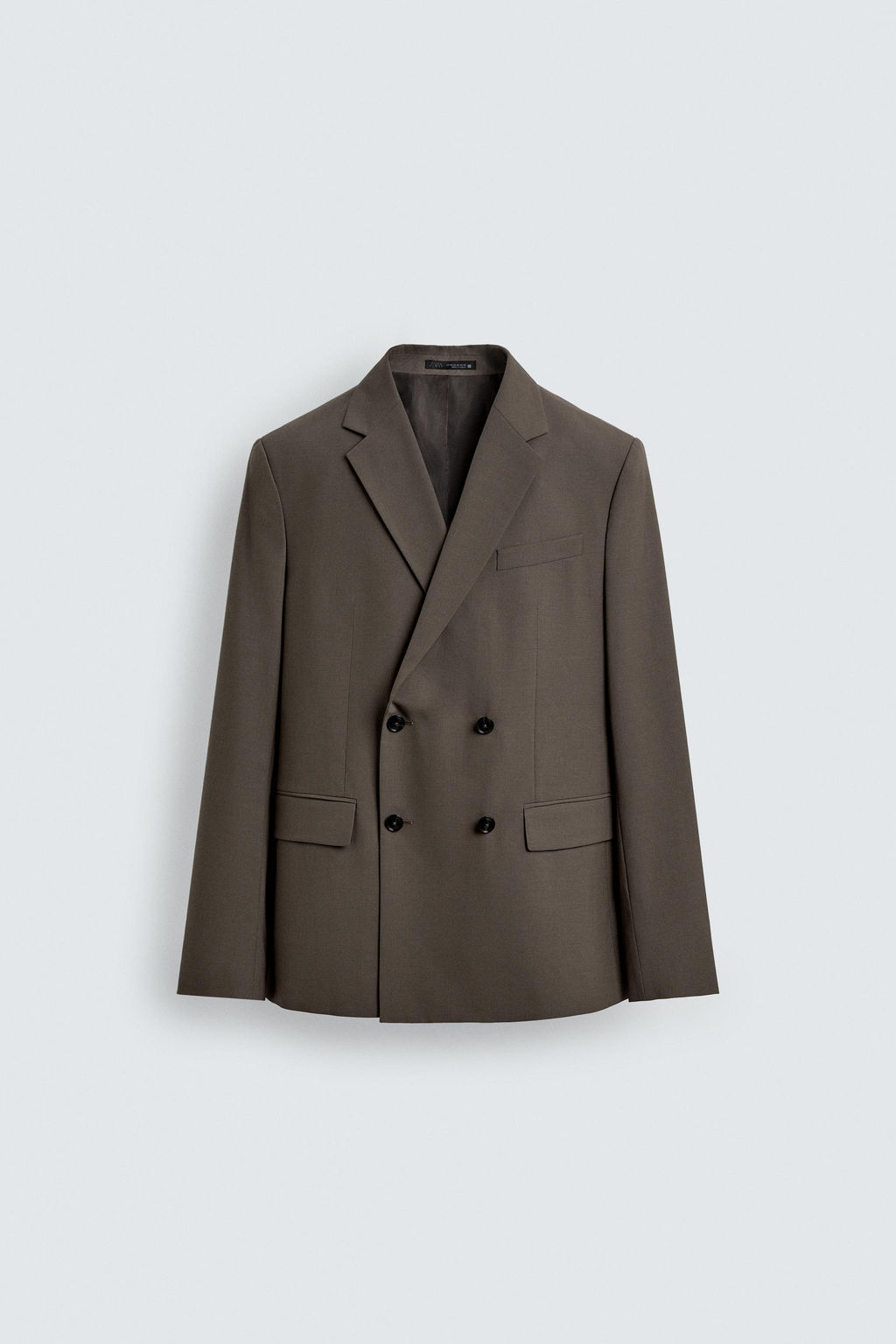 DOUBLE-BREASTED SUIT BLAZER - Zara фото 7