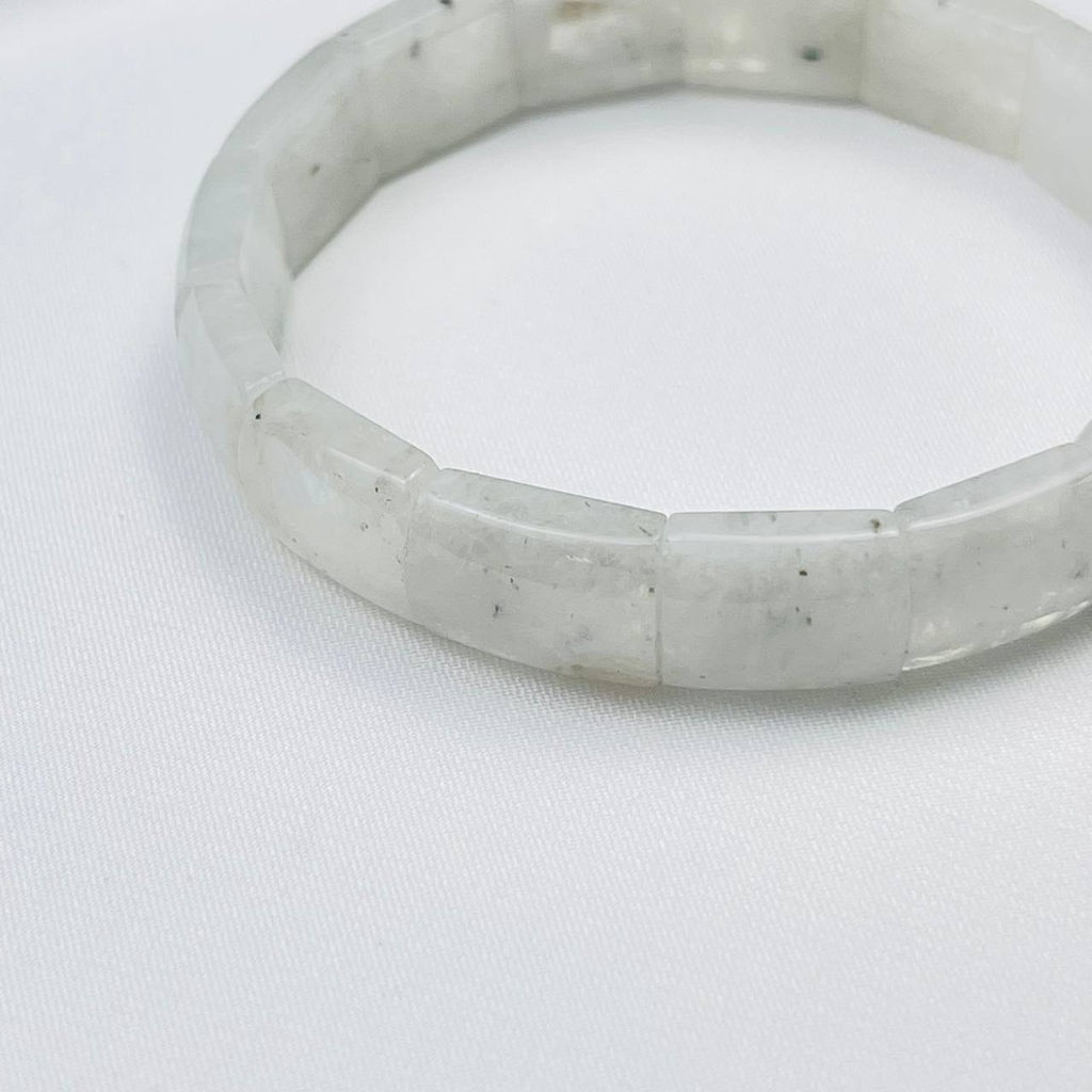 Браслет из Лунного камня - Радуга самоцветов фото 2