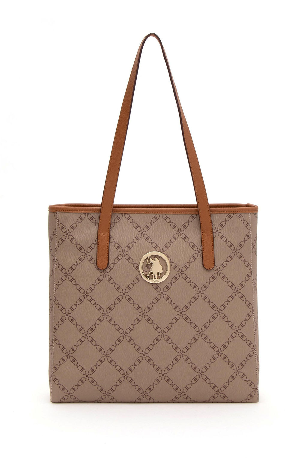 Женская коричневая сумка через плечо - U.s. polo assn фото 3