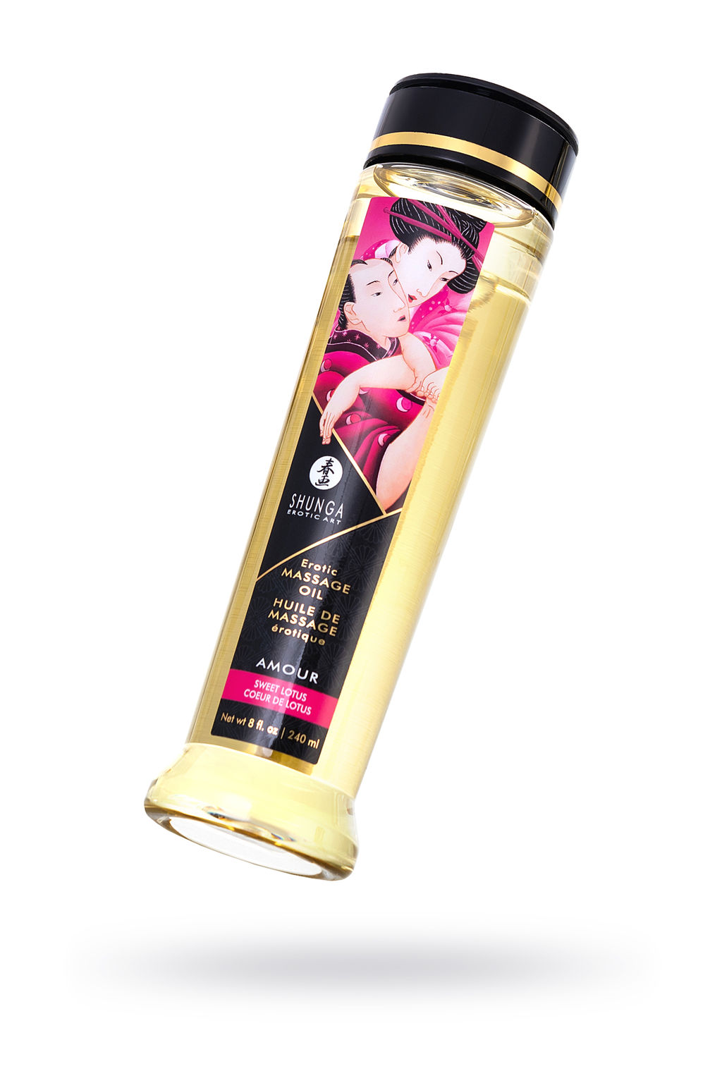 Масло массажное для тела Shunga Сладкий лотос (Amour Sweet Lotus), 240 мл