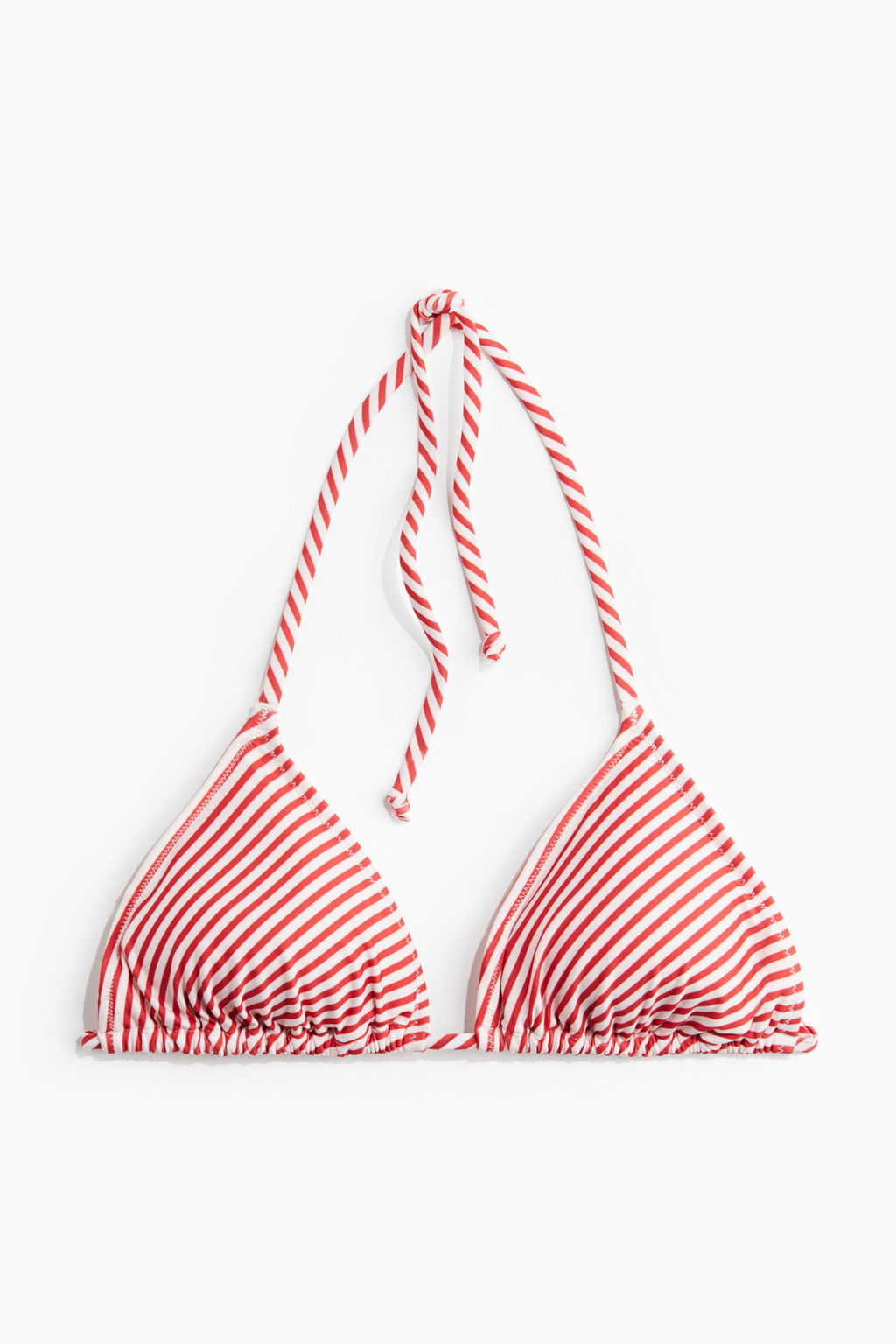 Top de bikini triangular con relleno - H&m фото 3