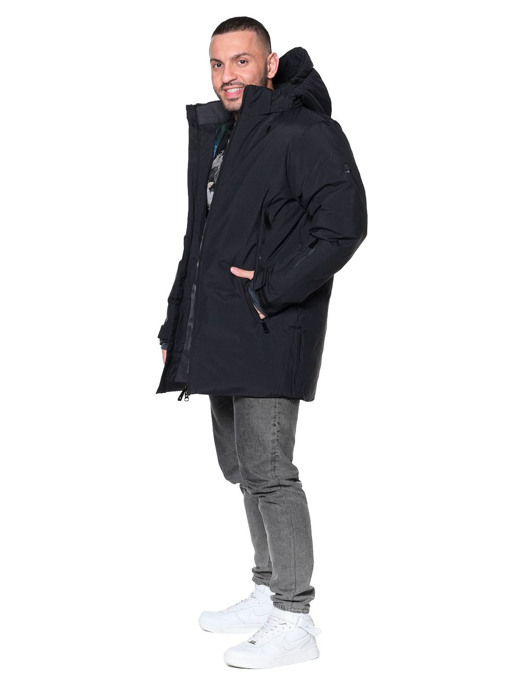 Куртка A-8909 Черный