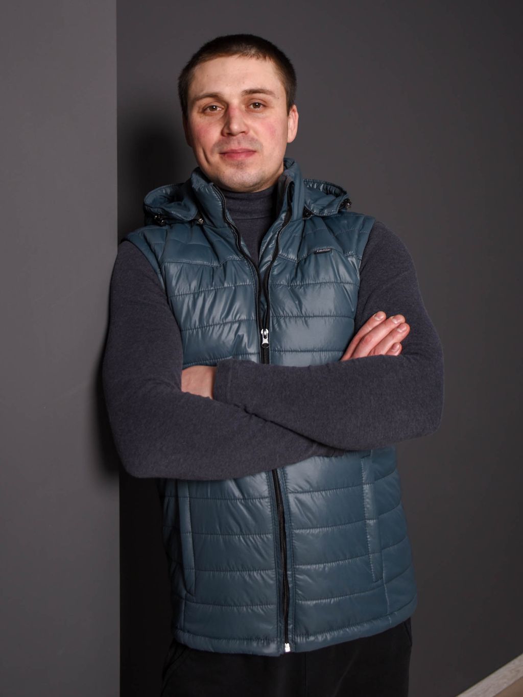 Жилетка МЖ, цвет свинцовый от фабрики Спортсоло