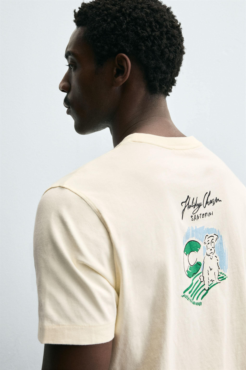 EMBROIDERED SLOGAN T-SHIRT - Zara фото 7