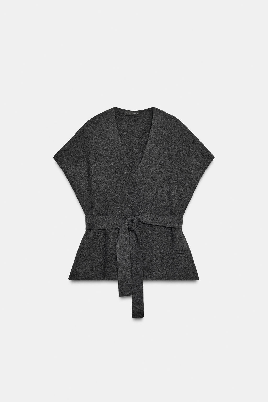 KNIT WAISTCOAT WITH BELT - Zara фото 20