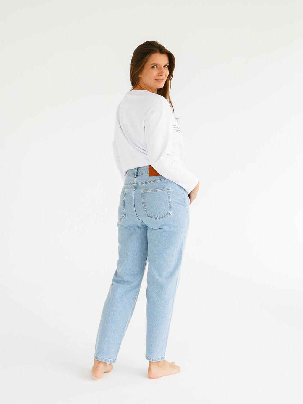 Джинсы женские MOMS Light - Captain's mate фото 11