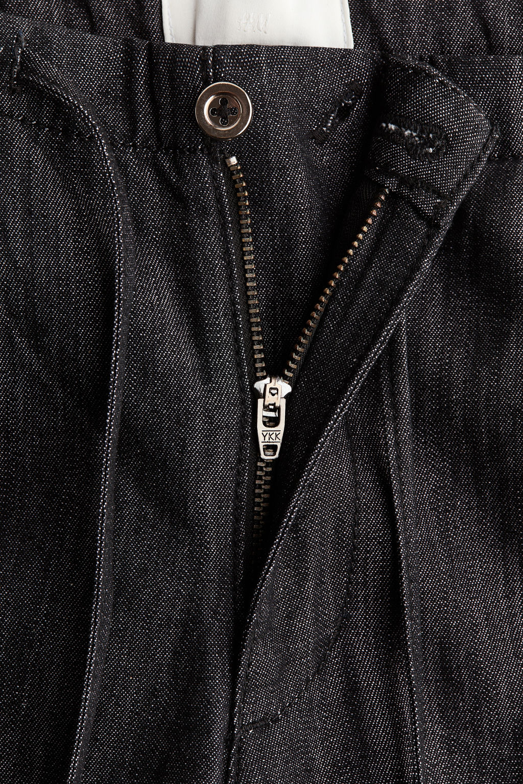 Pantal?n denim con cord?n de ajuste - H&m фото 8