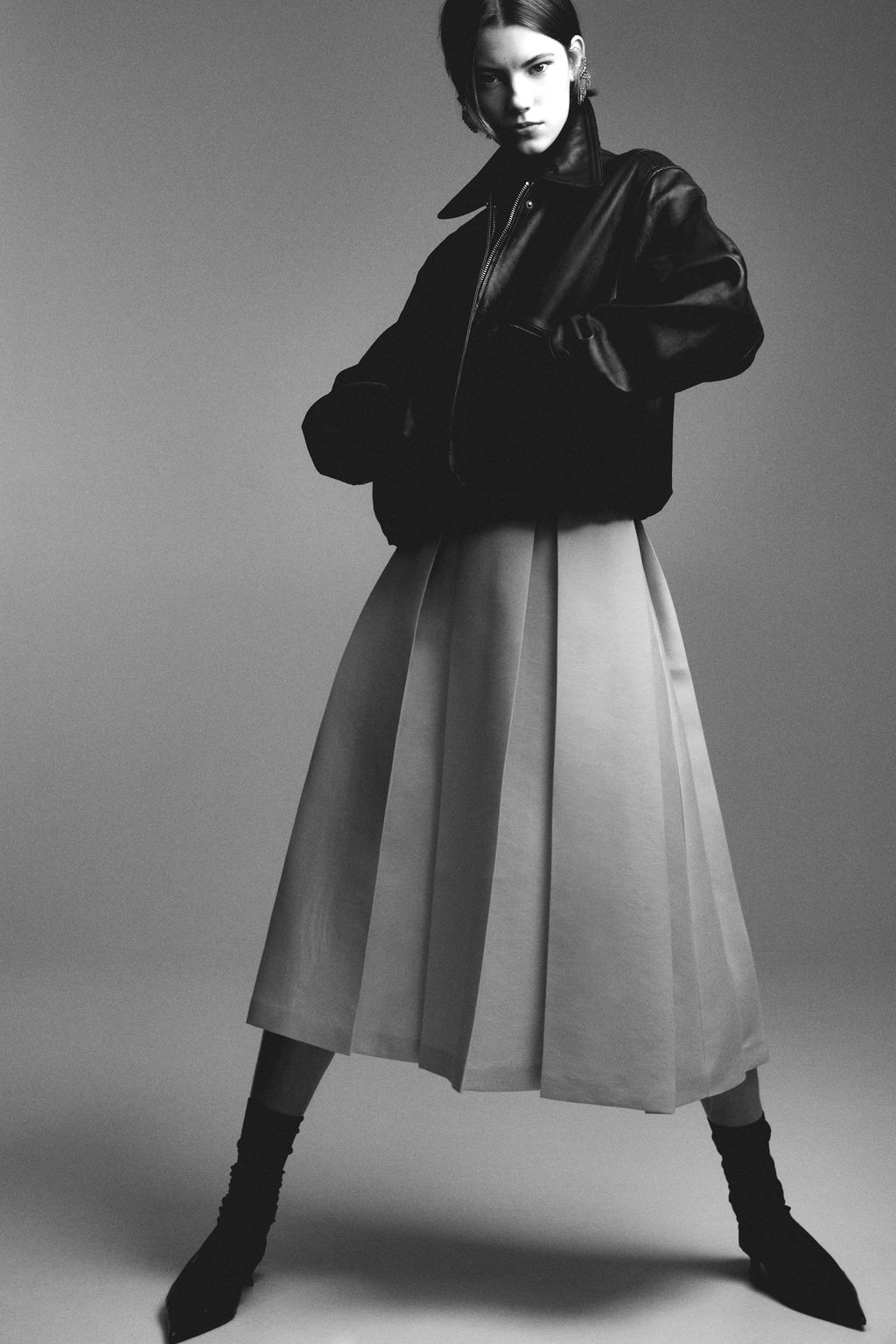 Falda midi tableada - H&m фото 4