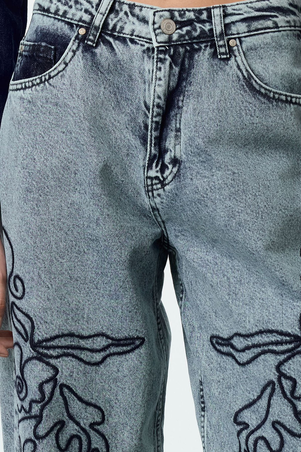 Mavi Nak?sl? Yuksek Bel Baggy Jeans TWOAW25JE00224 - Trendyolmilla фото 4