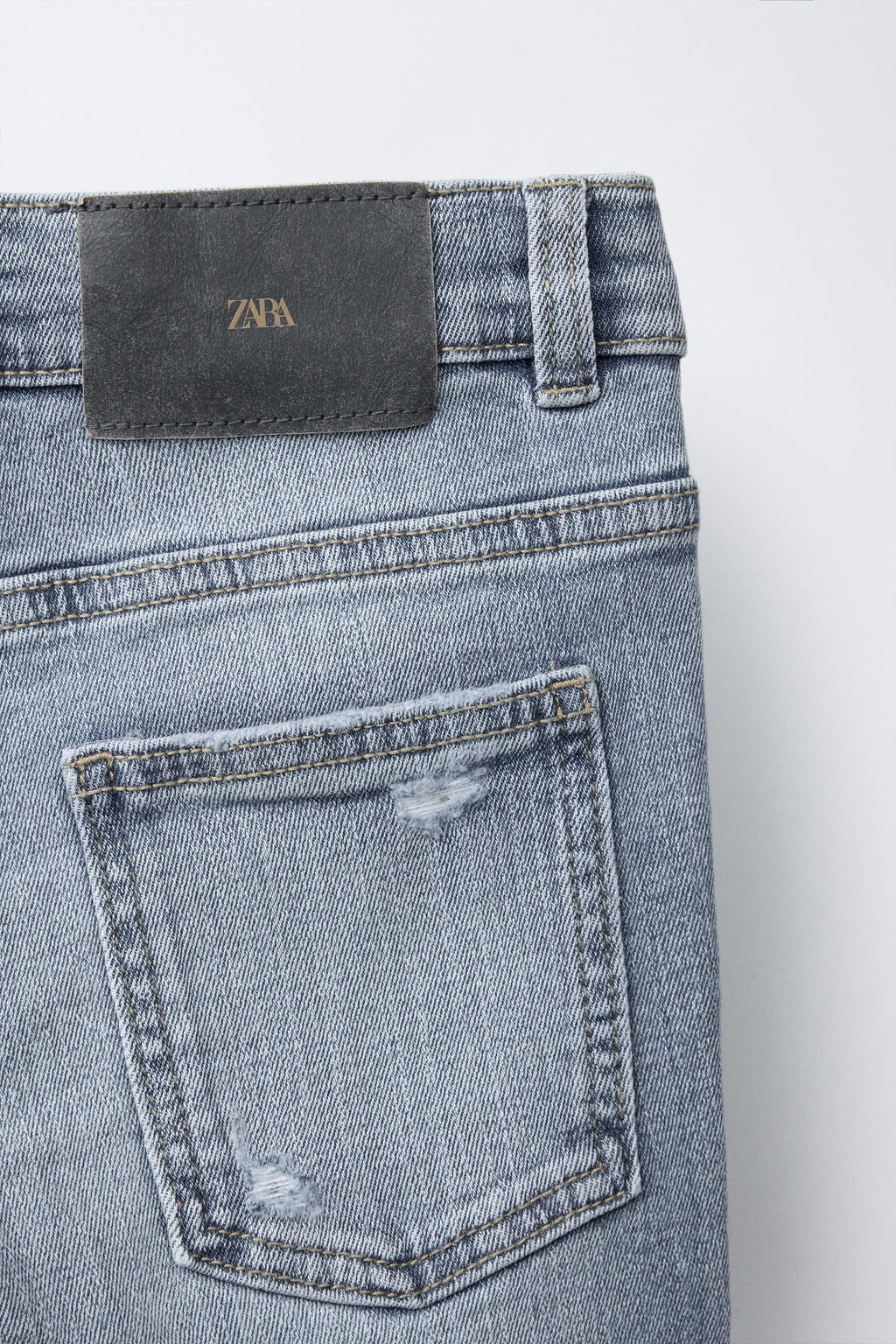 RIPPED SKINNY FIT JEANS - Zara фото 4
