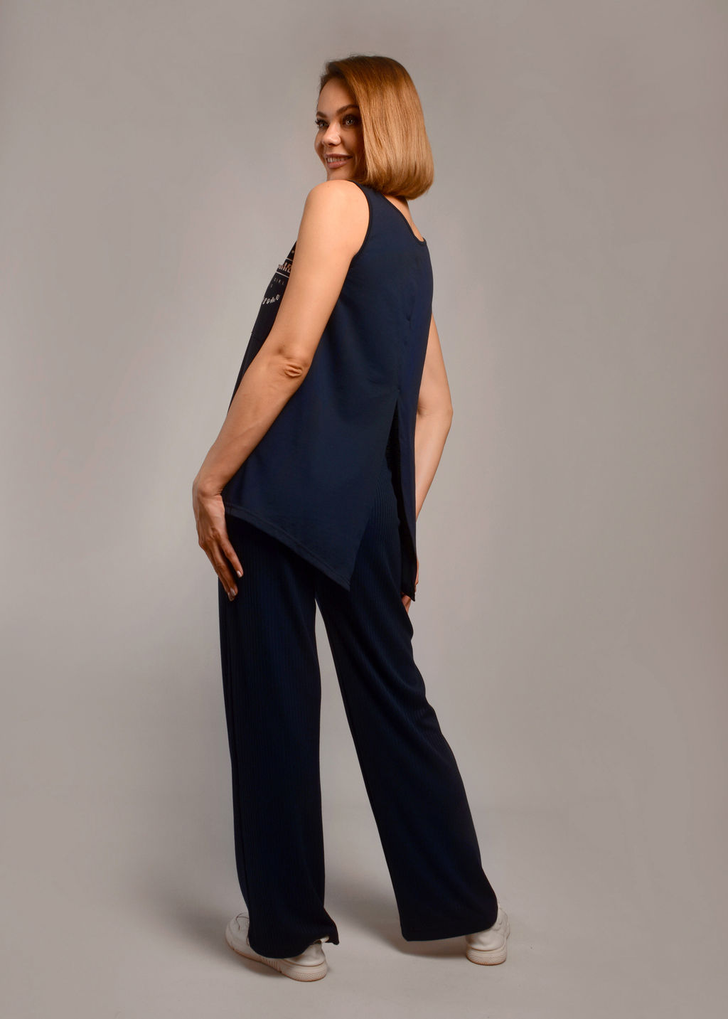 Комплект с брюками КВАРЦ (тёмно-синий №15) - Ивановская трикотажная компания фото 3