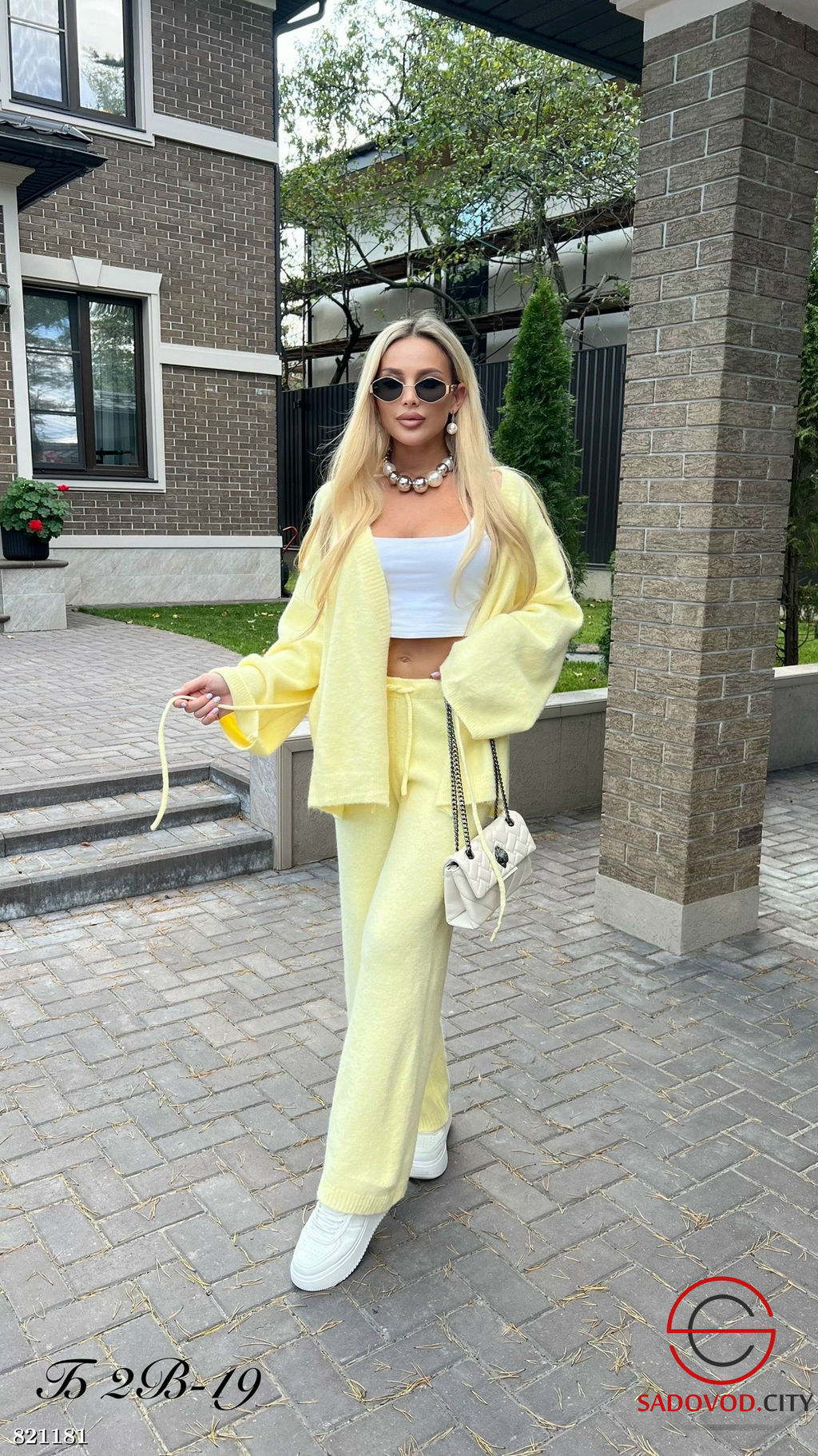 Костюм женский (штаны+кардиган) - Bruno фото 2