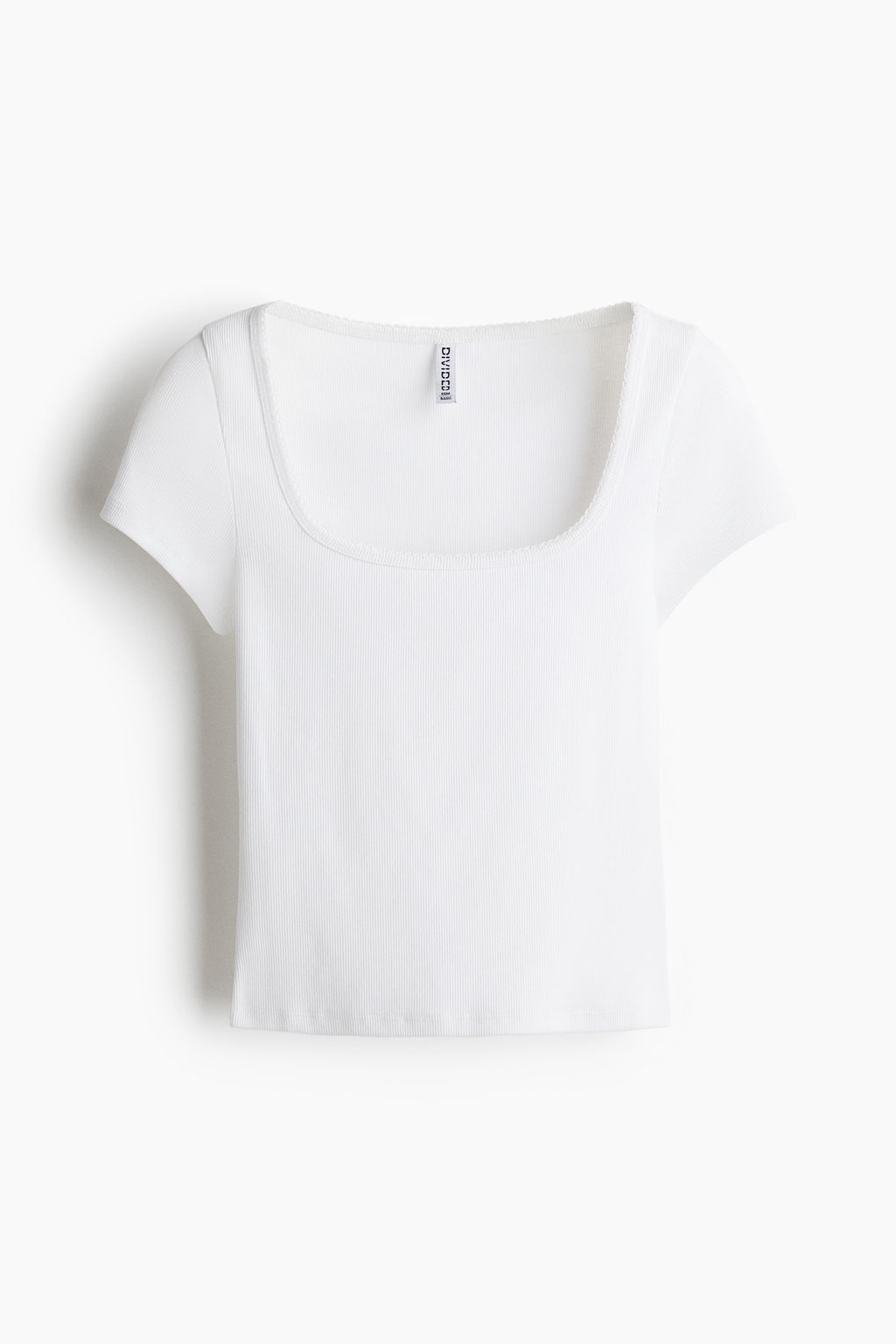 Camiseta de canal? con ribete de picot - H&m фото 2