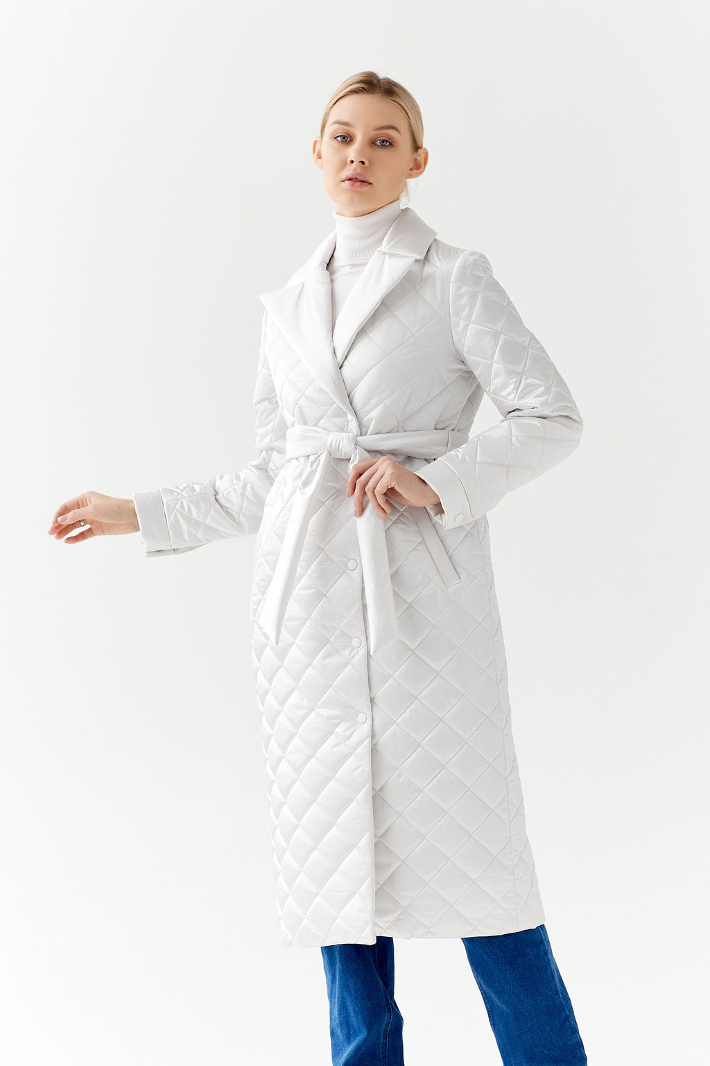 Куртка женская демисезонная 22810 (синий) - Kankan фото 5