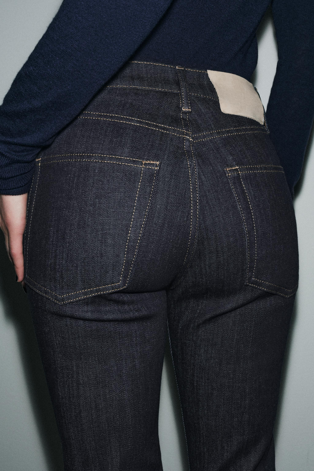 ZW COLLECTION BOOTCUT MID-WAIST JEANS - Zara фото 10