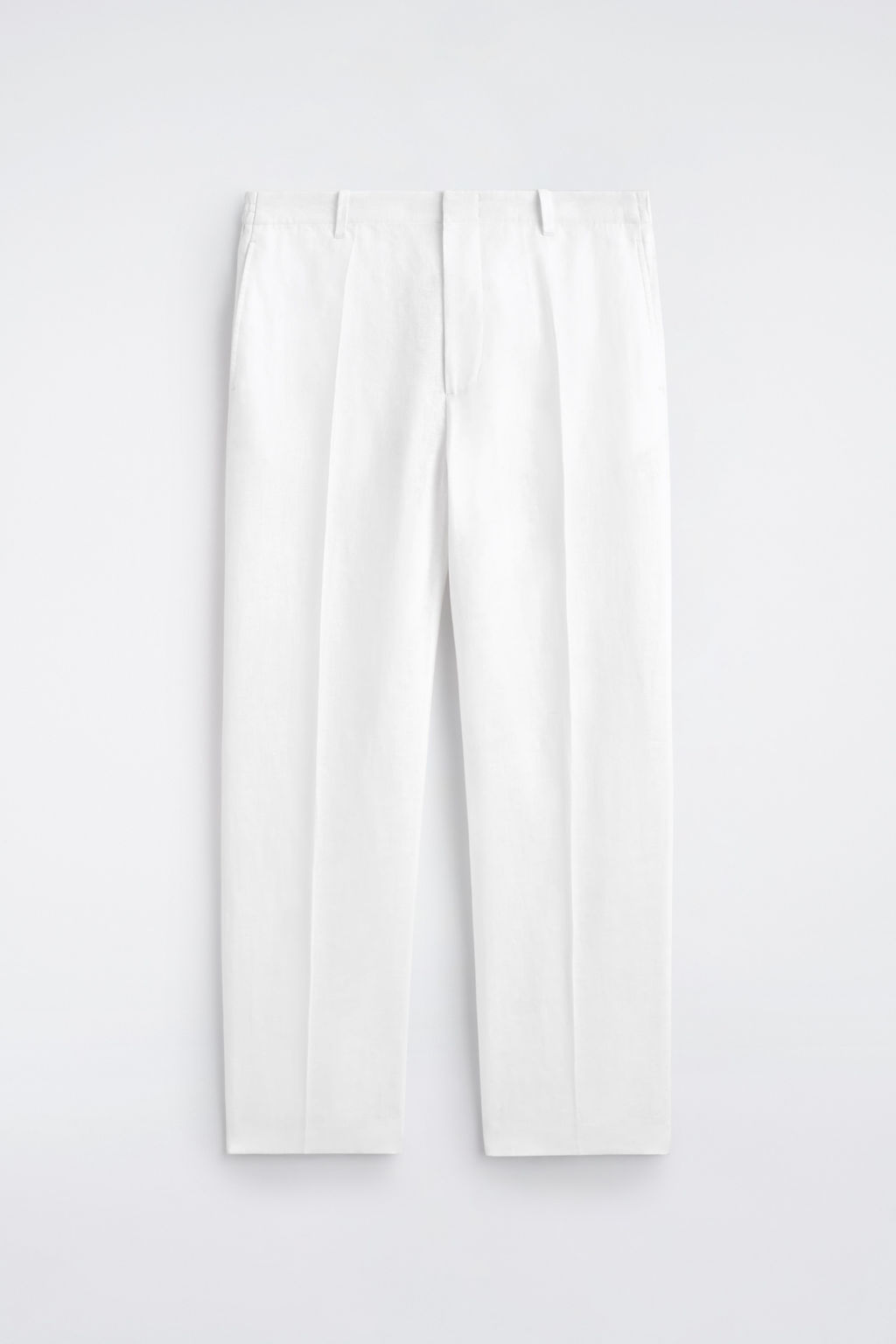 PANTAL?N DE LINO RELAXED FIT STRAIGHT LEG - H&m фото 4
