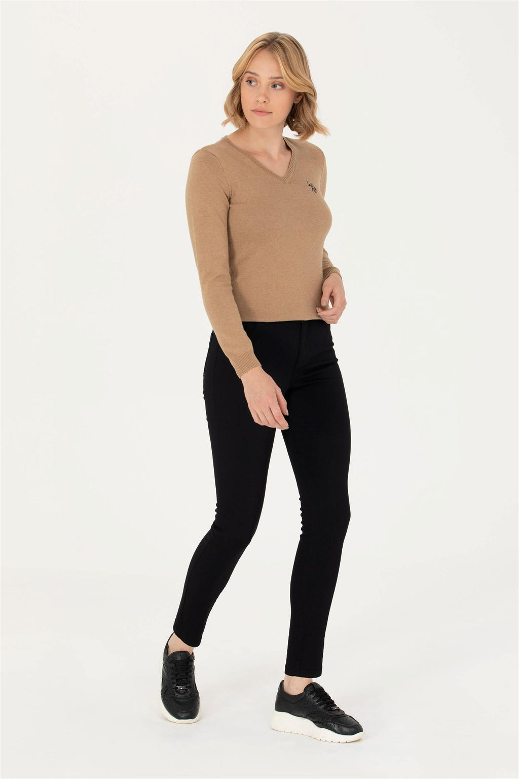 Женские черные брюки - U.s. polo assn фото 10