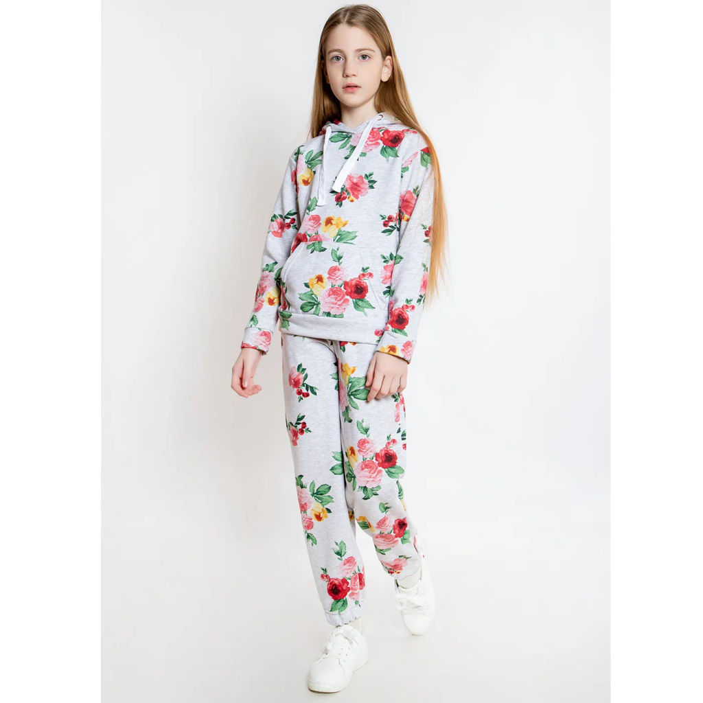 Костюм футер 3х нитка петля 8336300302 8336300302 купить оптом по цене 1 723 ?| Фабрика детской одежды Юлла - Youlala фото 15