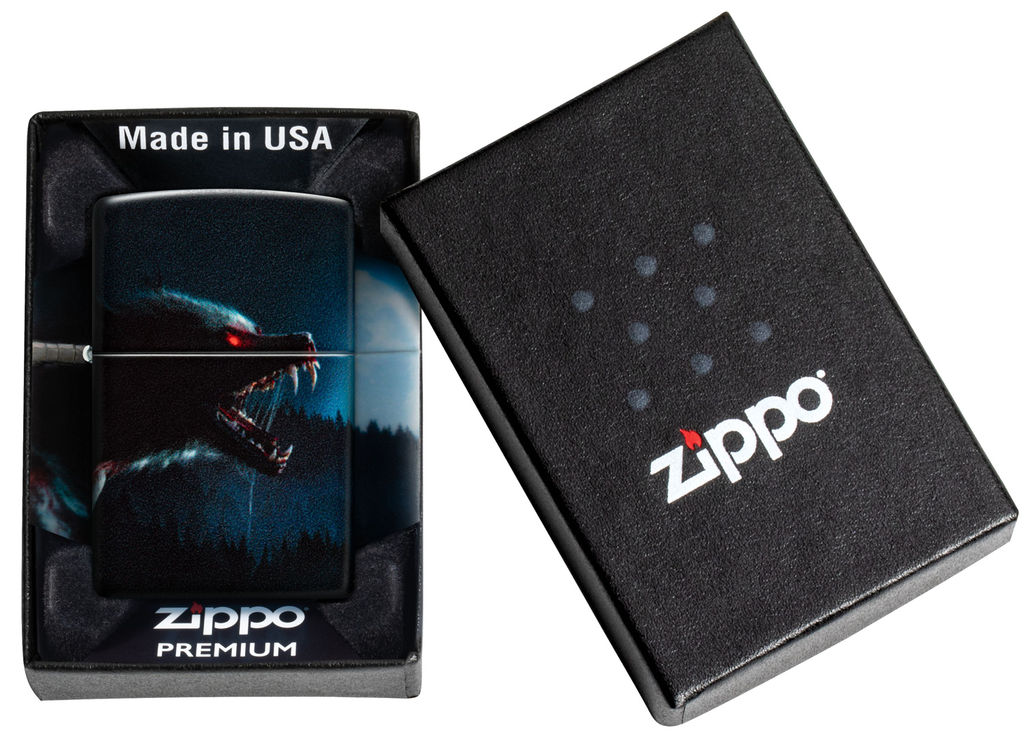 Зажигалка ZIPPO Оборотень | Horror Wolf 48923  фото 10