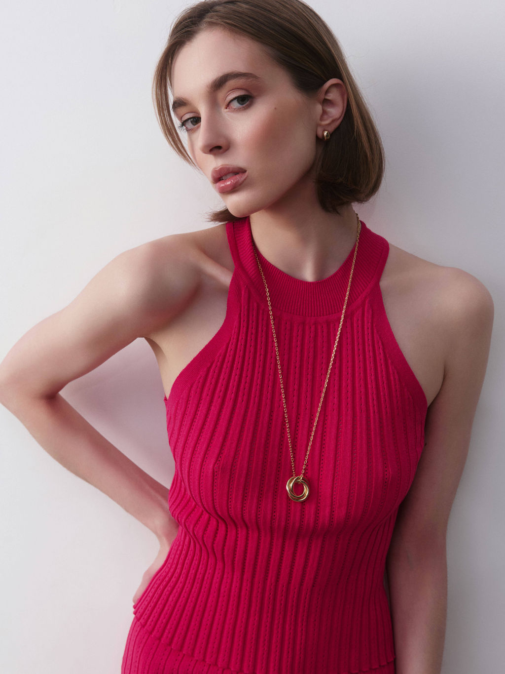 CONTE LDK 2324 Топ женский fuchsia - Conte elegant фото 5