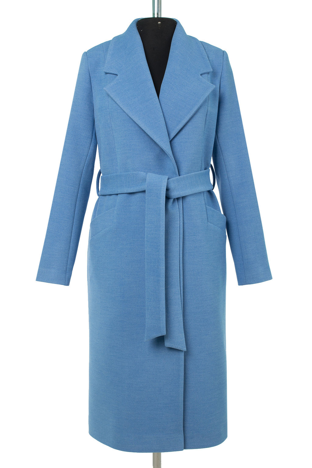 01-11153 Пальто женское демисезонное (пояс) - El podio фото 7